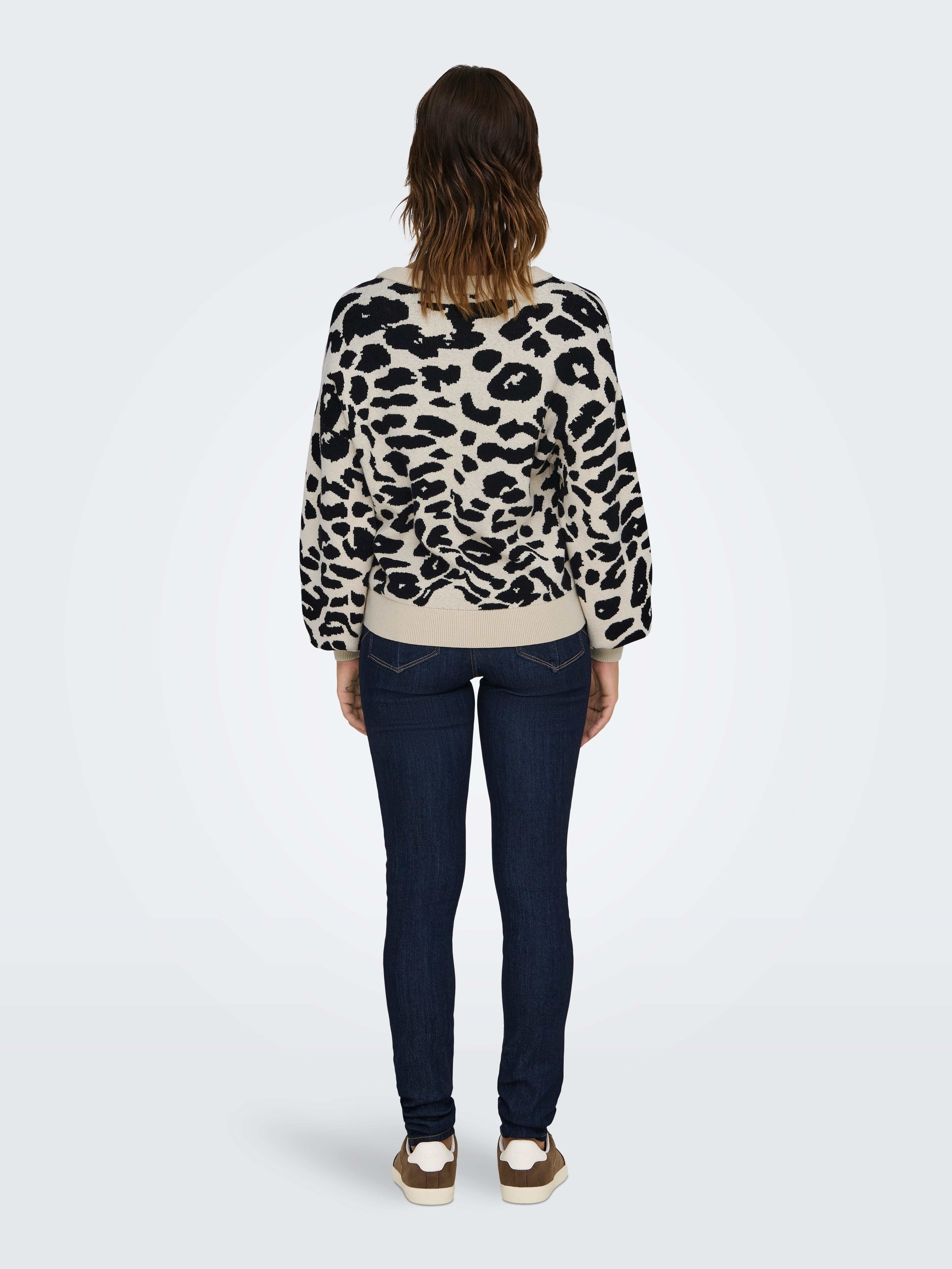 Only Trui met ronde hals ONLLIMA LIFE LS JQ O-NECK KNT