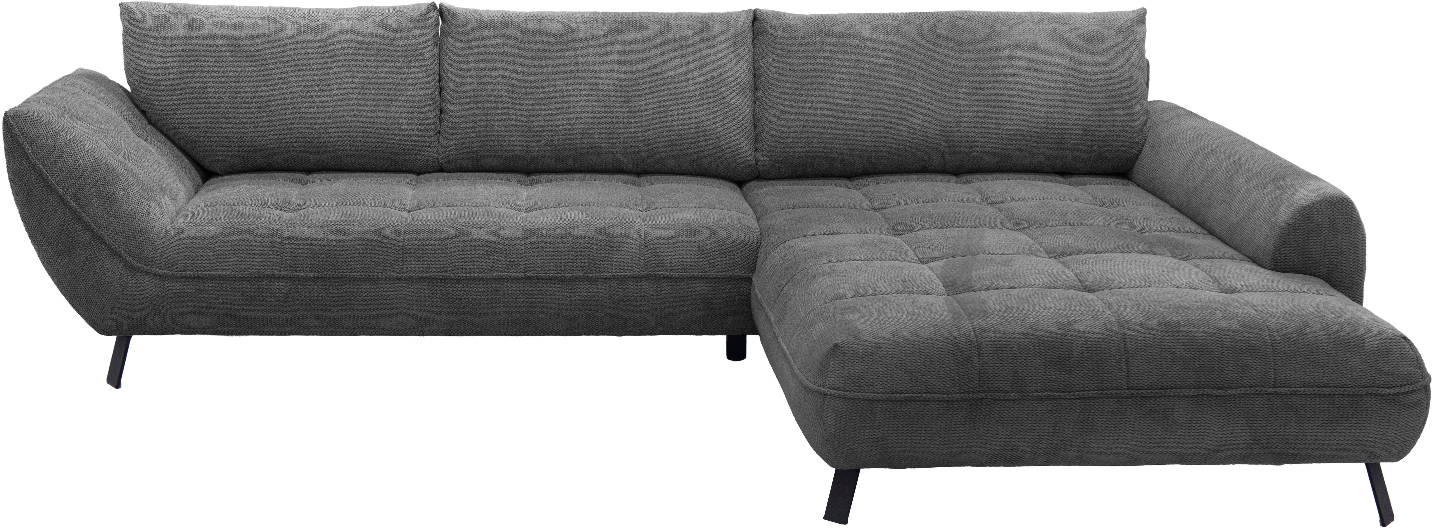 exxpo - sofa fashion Hoekbank Biarritz modern en elegant mega bank met geweldig zitcomfort, L-vorm