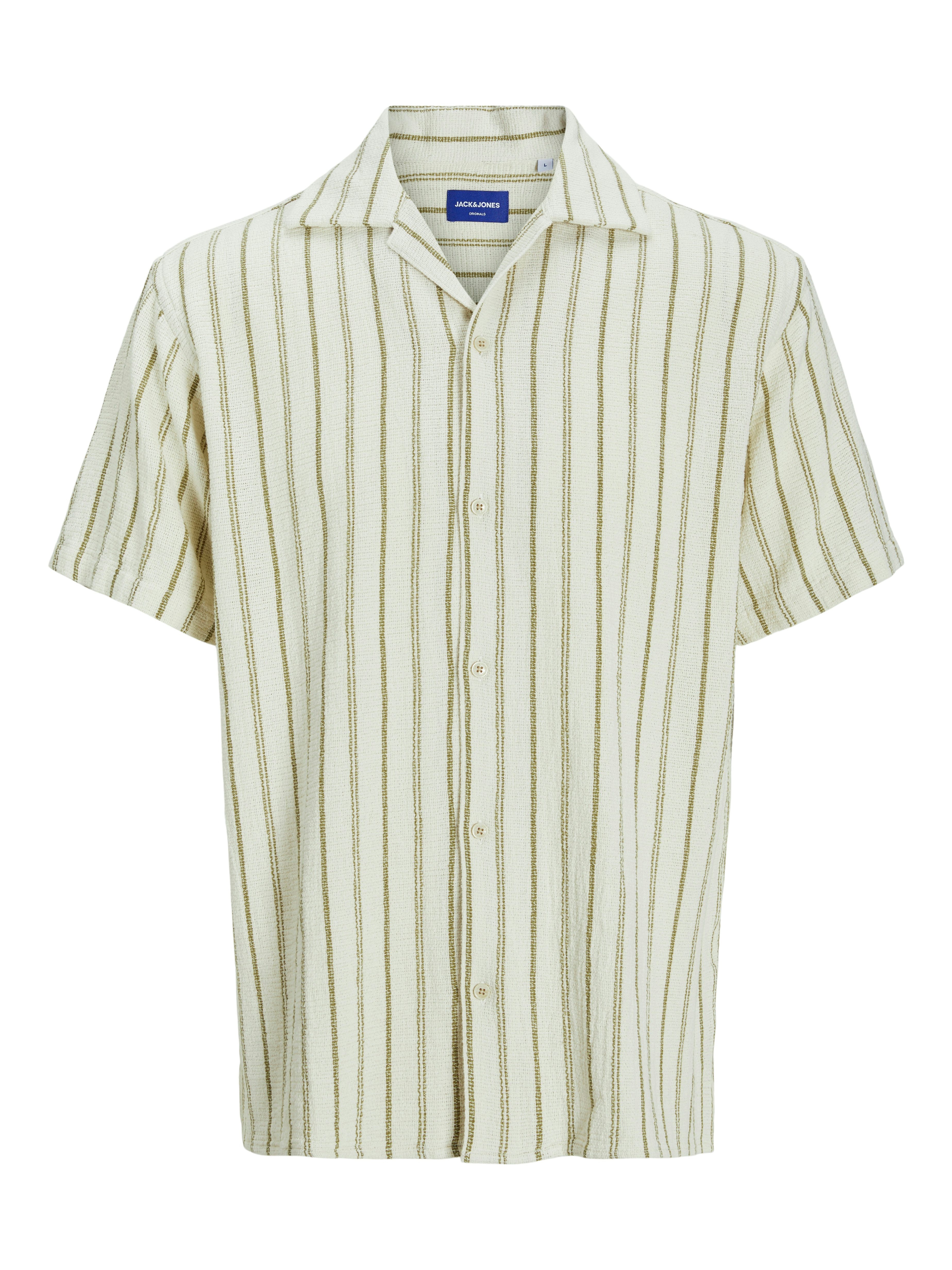 Jack & Jones Overhemd met korte mouwen JORCOBA STRIPE RESORT SHIRT SS SN