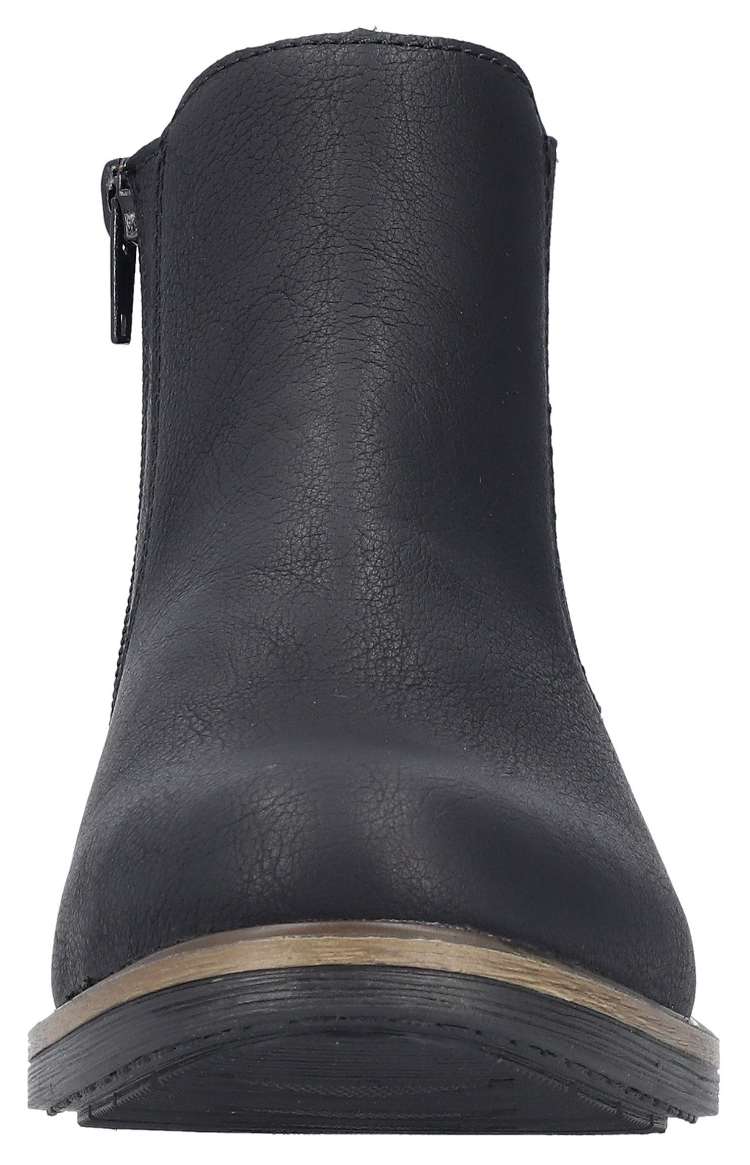 Rieker Chelsea-boots , instappers, enkellaars, blokhak, met verwarmende textielvoering