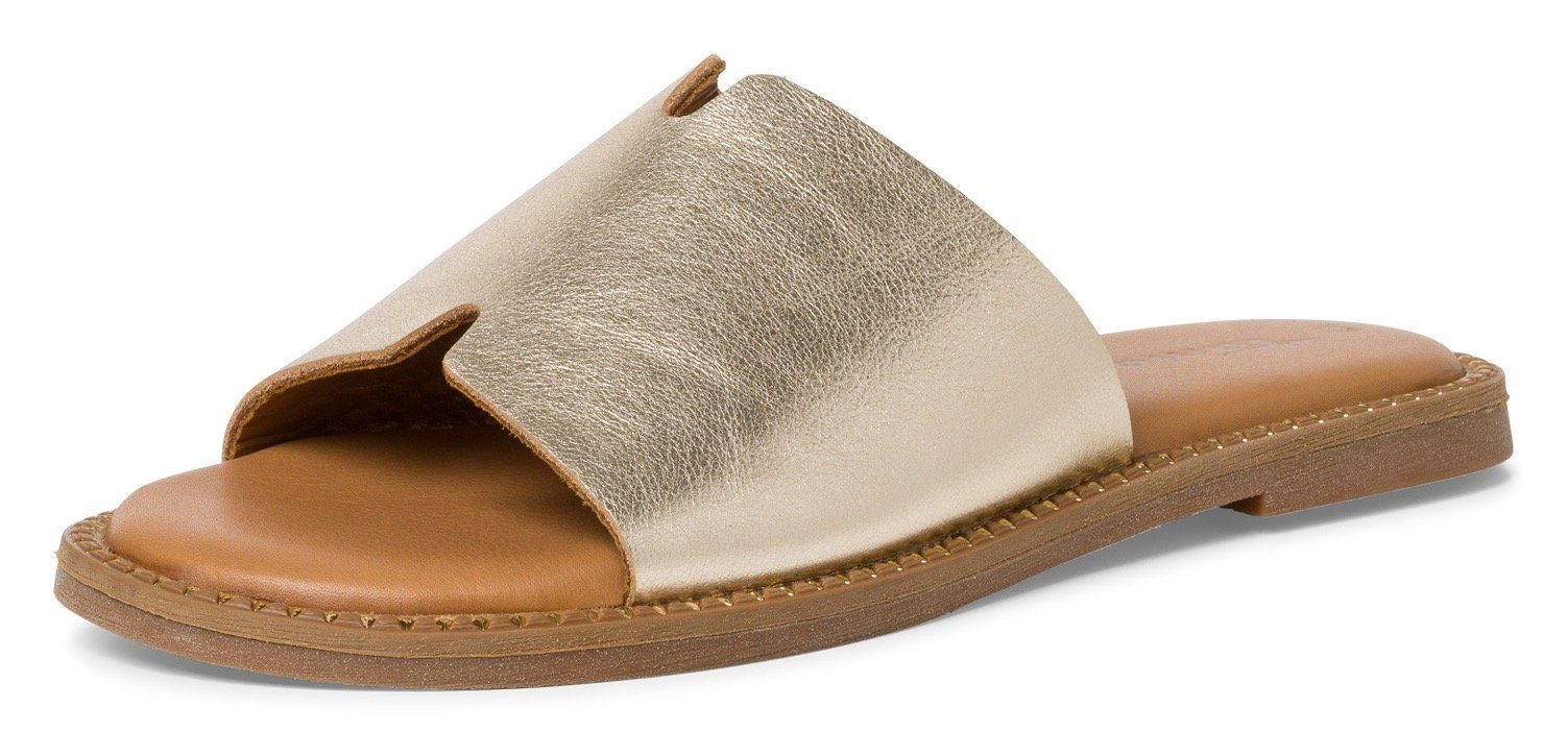 Tamaris Slippers zomerschoen, slippers met brede bandage