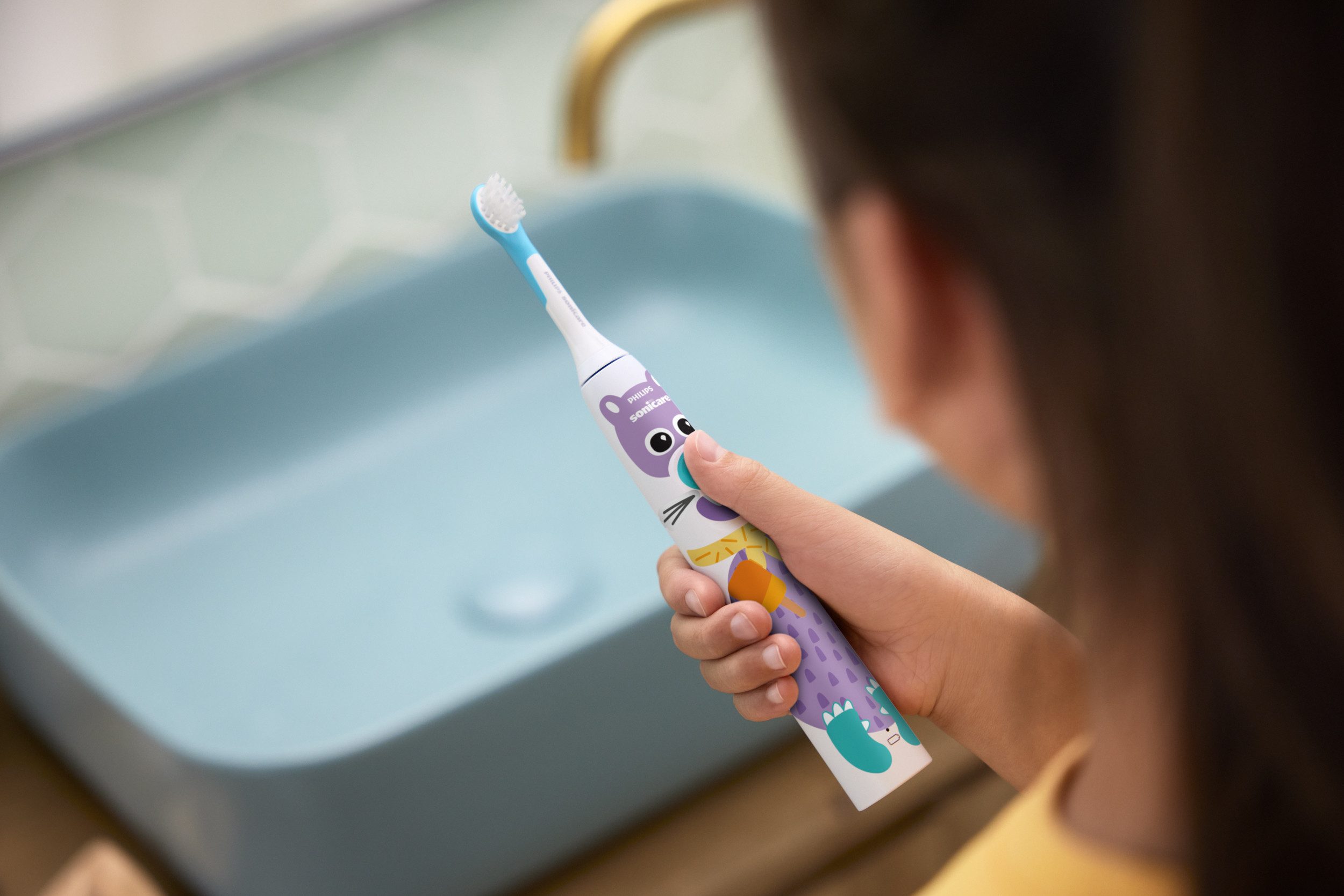 Philips Sonicare Opzetborsteltjes HX6034/33 For kids v.a. 4 -7 jaar