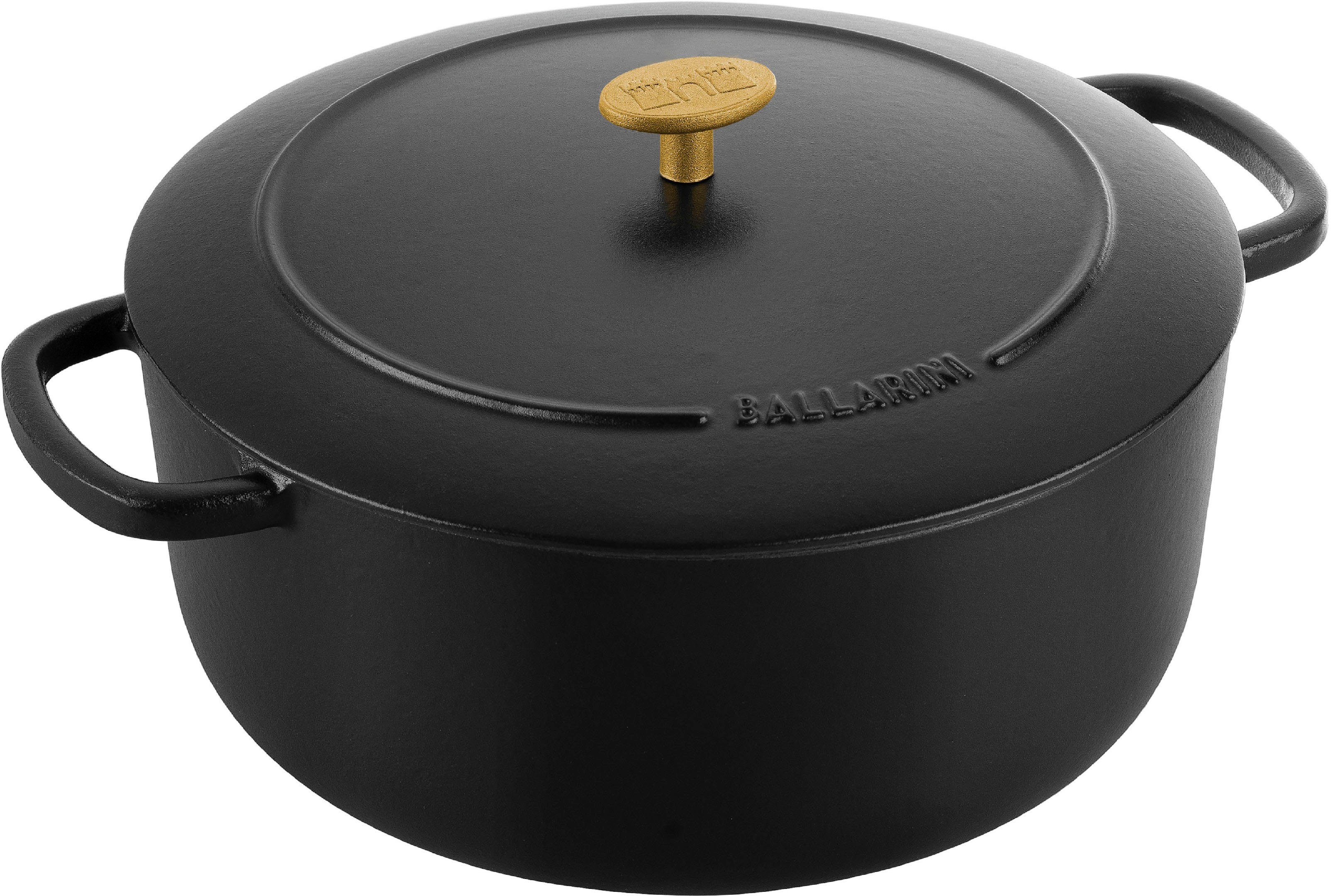 Ballarini Bellamonte braadpan rond 24cm 4L Zwart