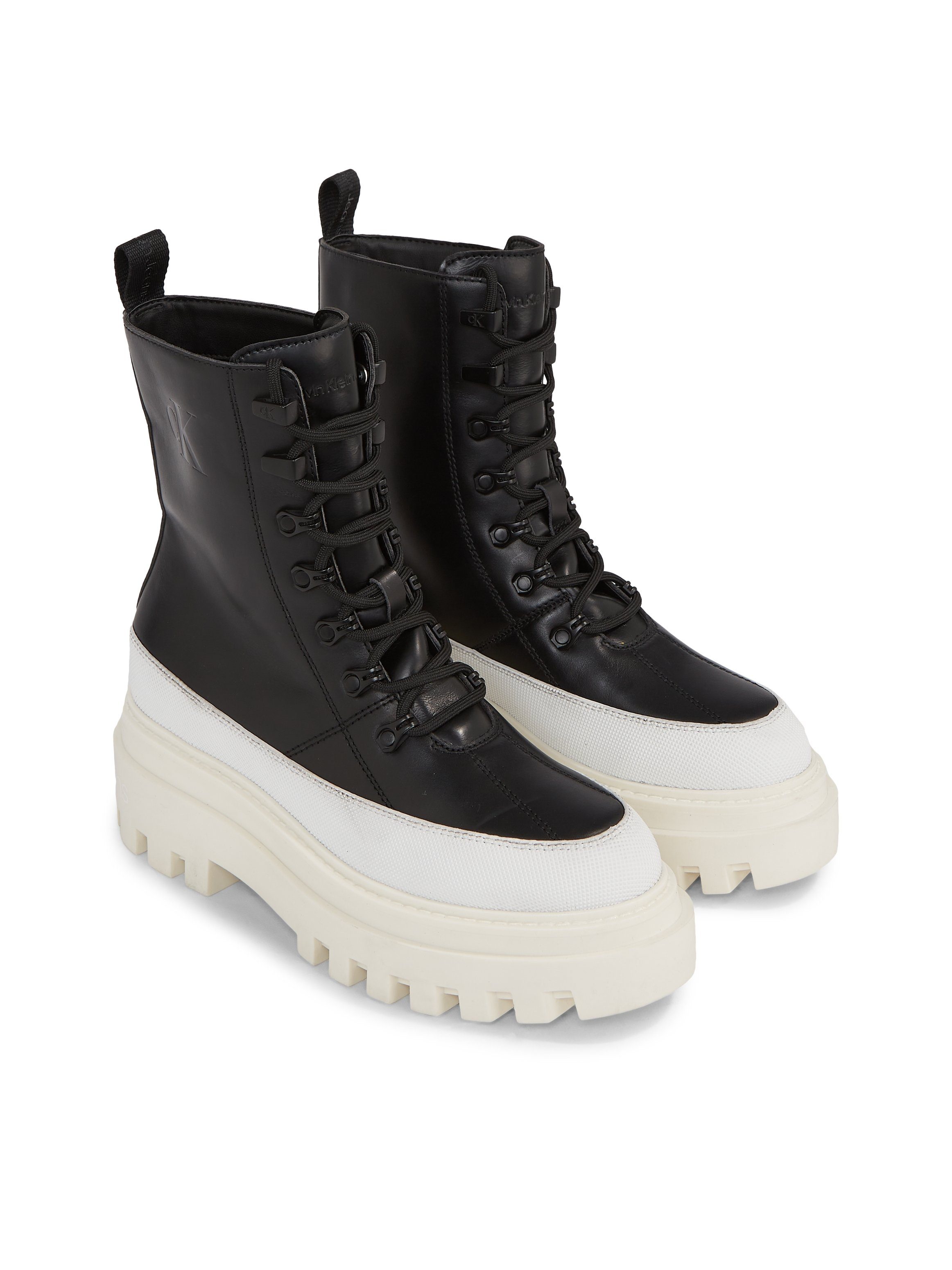 Calvin Klein Veterlaarsjes FLATFORM LACE UP BOOT LTH