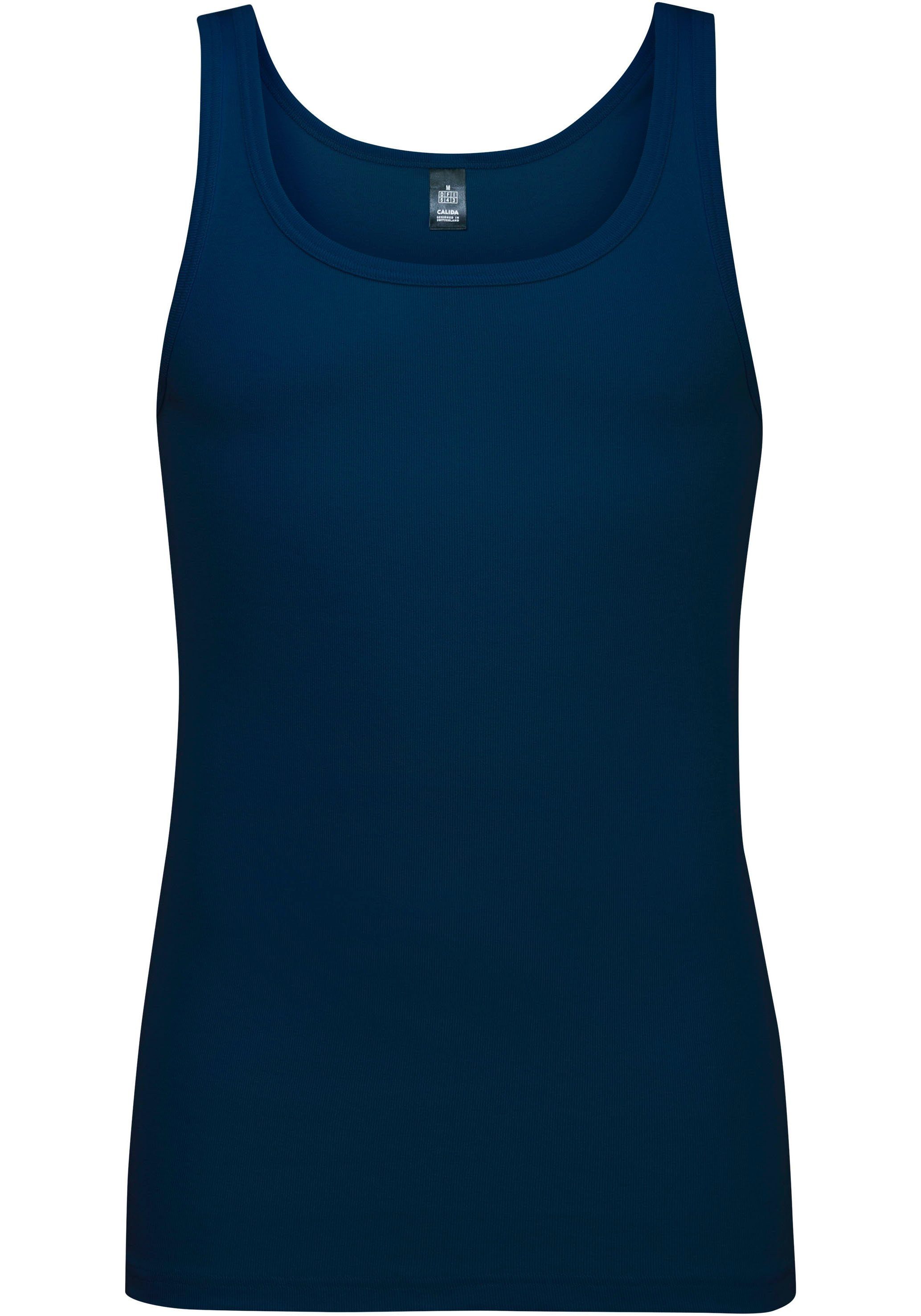 CALIDA Hemd Twisted Cotton met klassieke vorm
