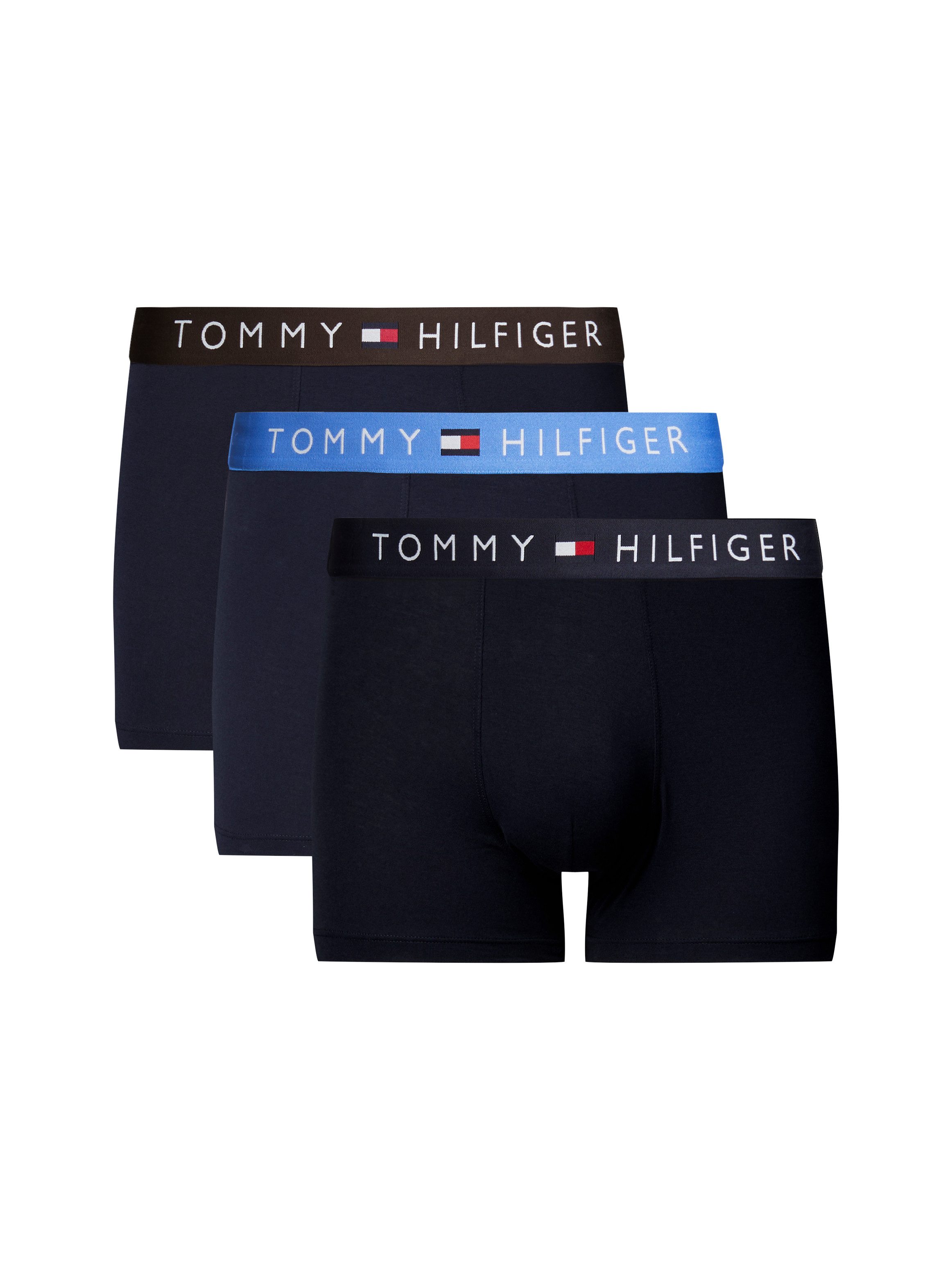 Tommy Hilfiger Underwear Trunk 3P TRUNK WB met logoband (3 stuks)