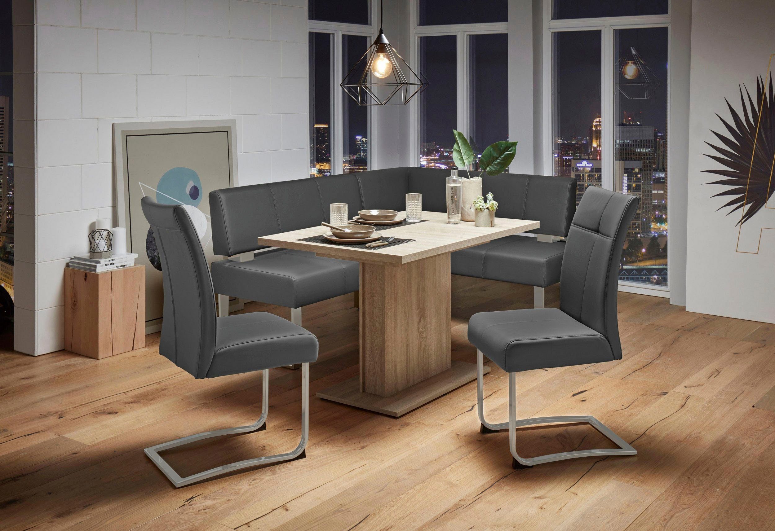 Home affaire Vrijdragende stoel RAB Bekleding in verschillende kwaliteiten, maximaal vermogen 120 kg (set, 2 stuks)