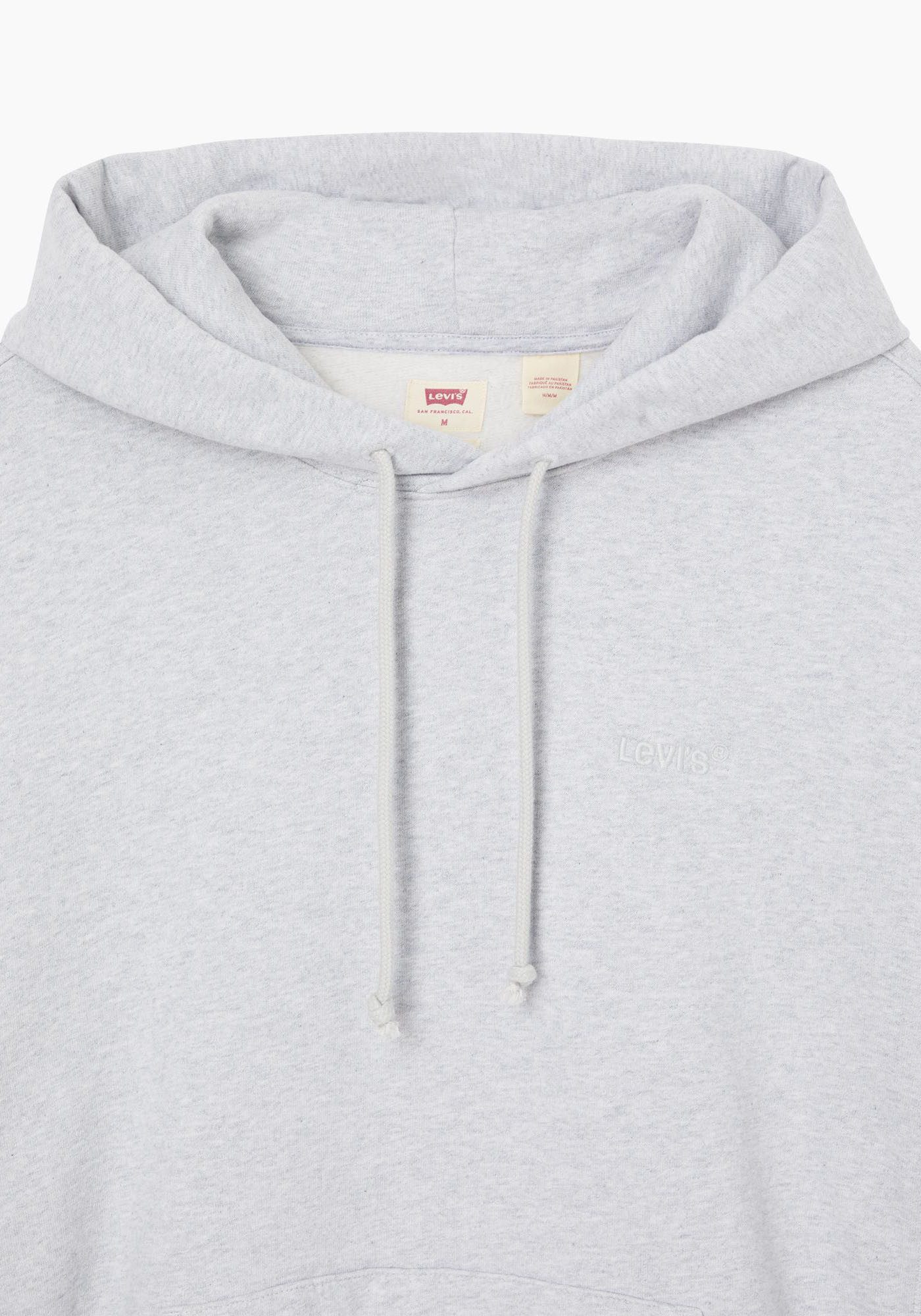 Levi's Hoodie THE AUTHENTIC HOODIE met kleine ton-sur-ton logo-borduursel op de borst