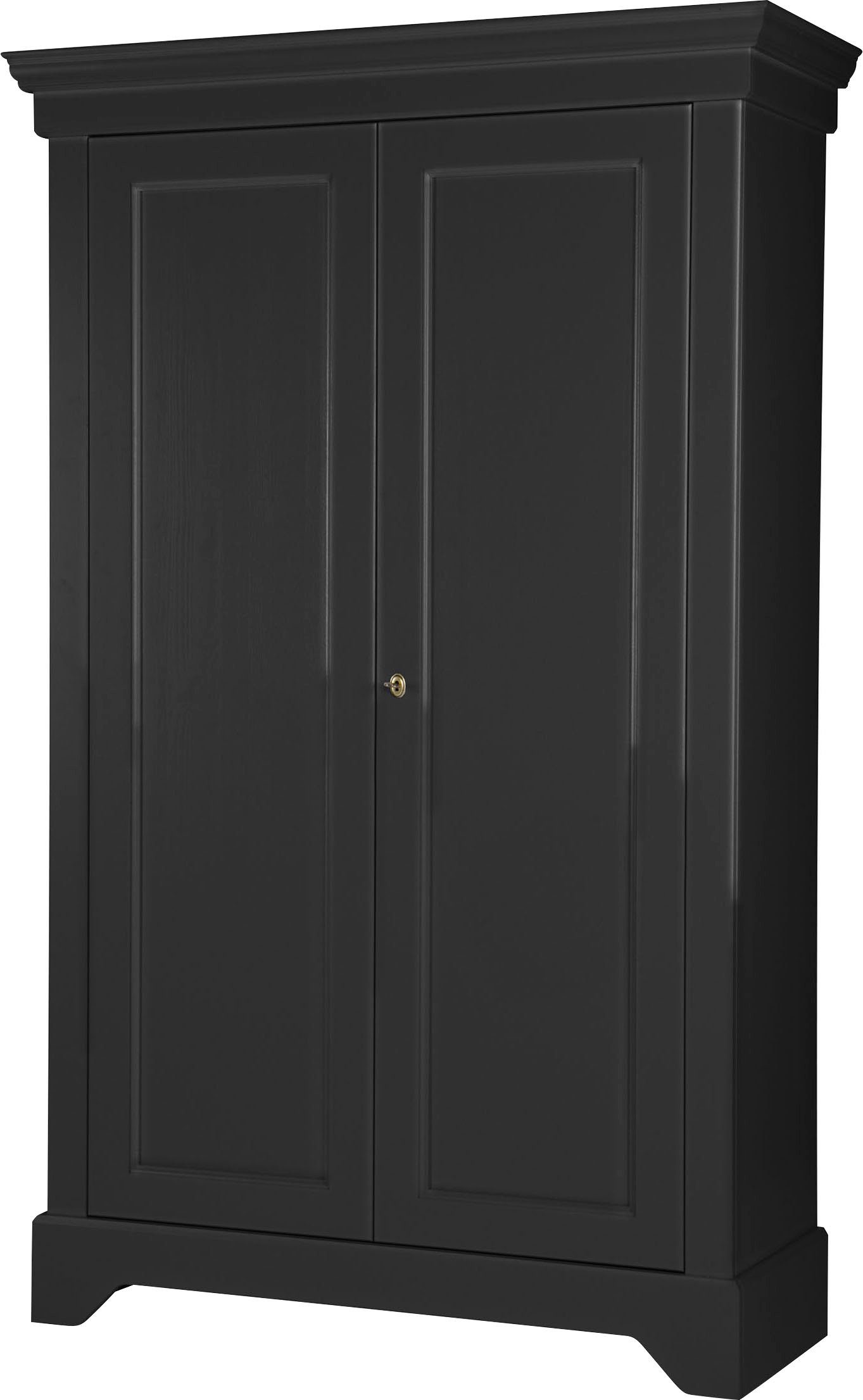 WOOOD Kledingkast Isabel met 4 vakken, h 191 cm x b 118 cm