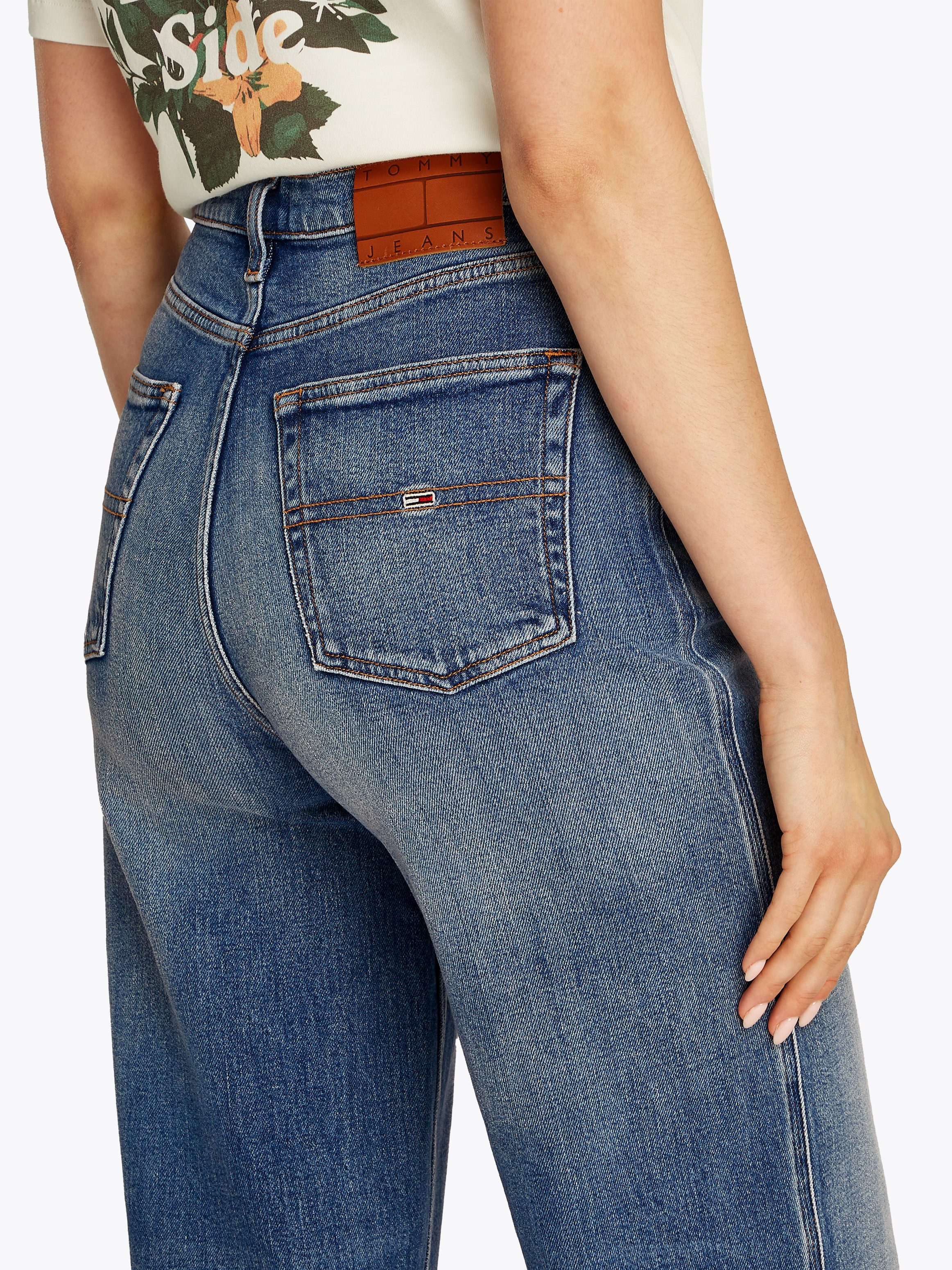 TOMMY JEANS Wijde jeans Claire High Rise