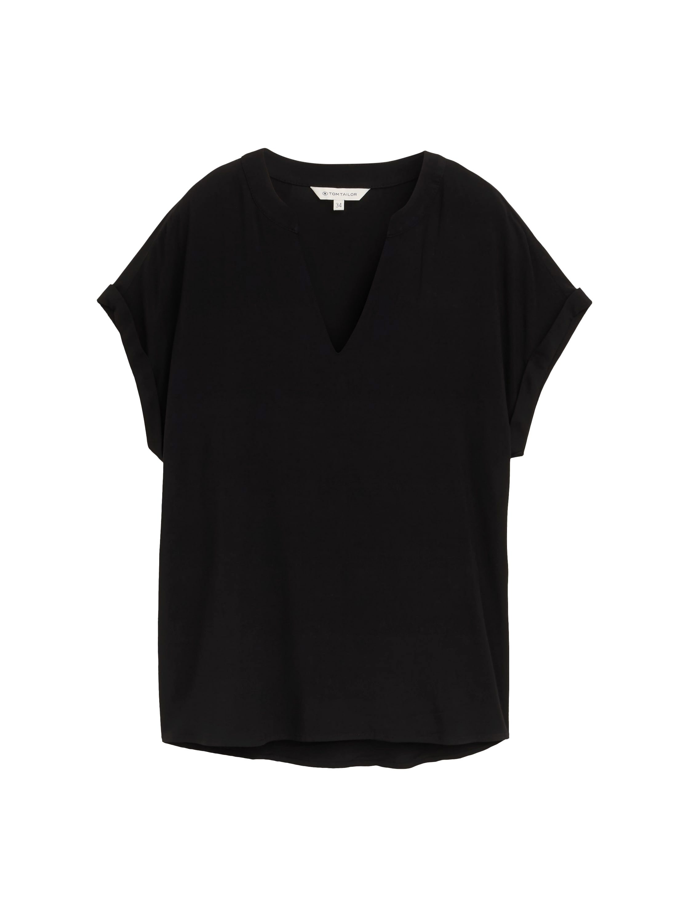 Tom Tailor Blouse met korte mouwen in loose fit