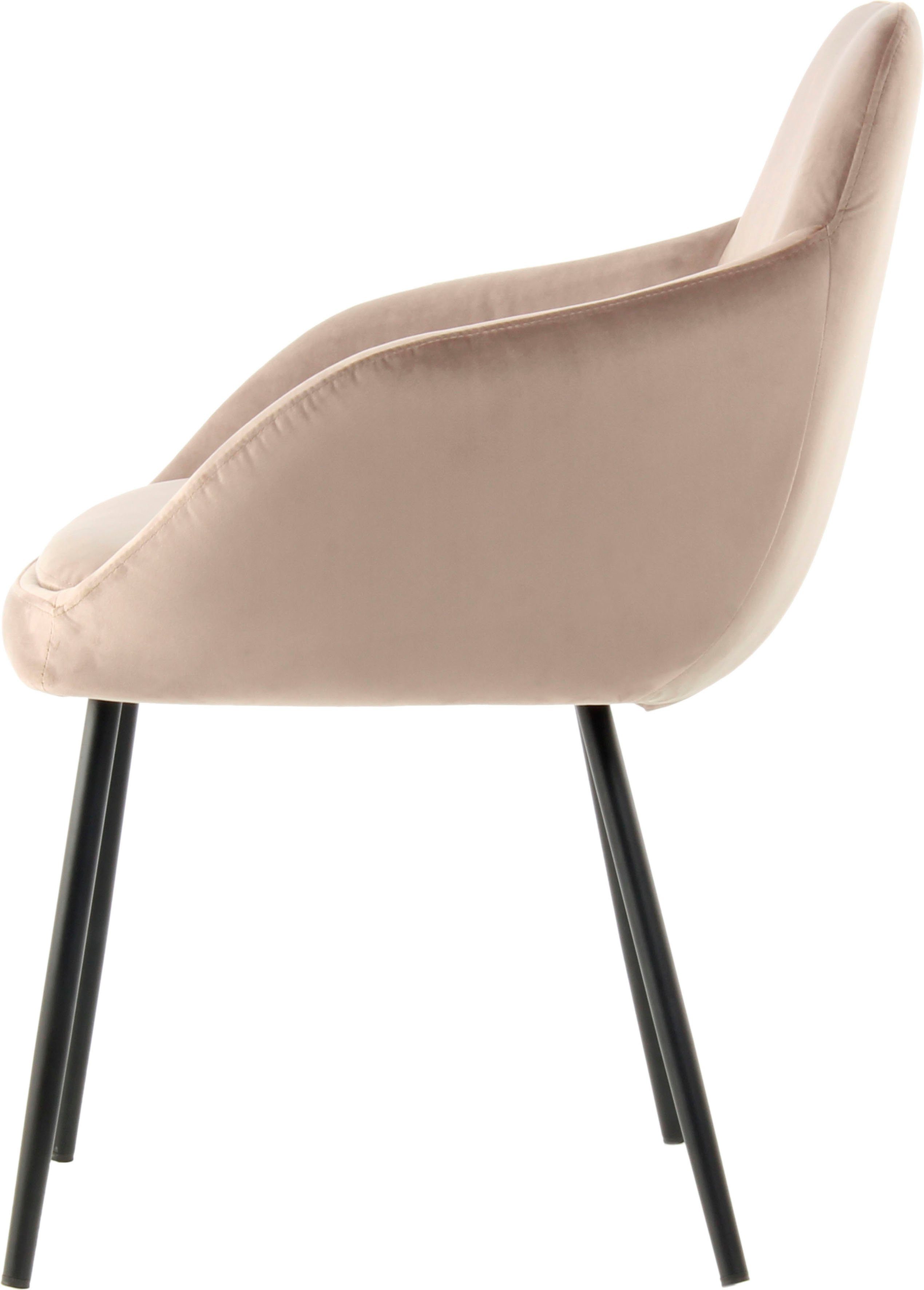 Kayoom Stoel Cobain 825 2-delige set, eentonig ontwerp, minimalistisch ontworpen (set, 2 stuks)