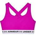 under armour sport-bh ua crossback mid bra roze