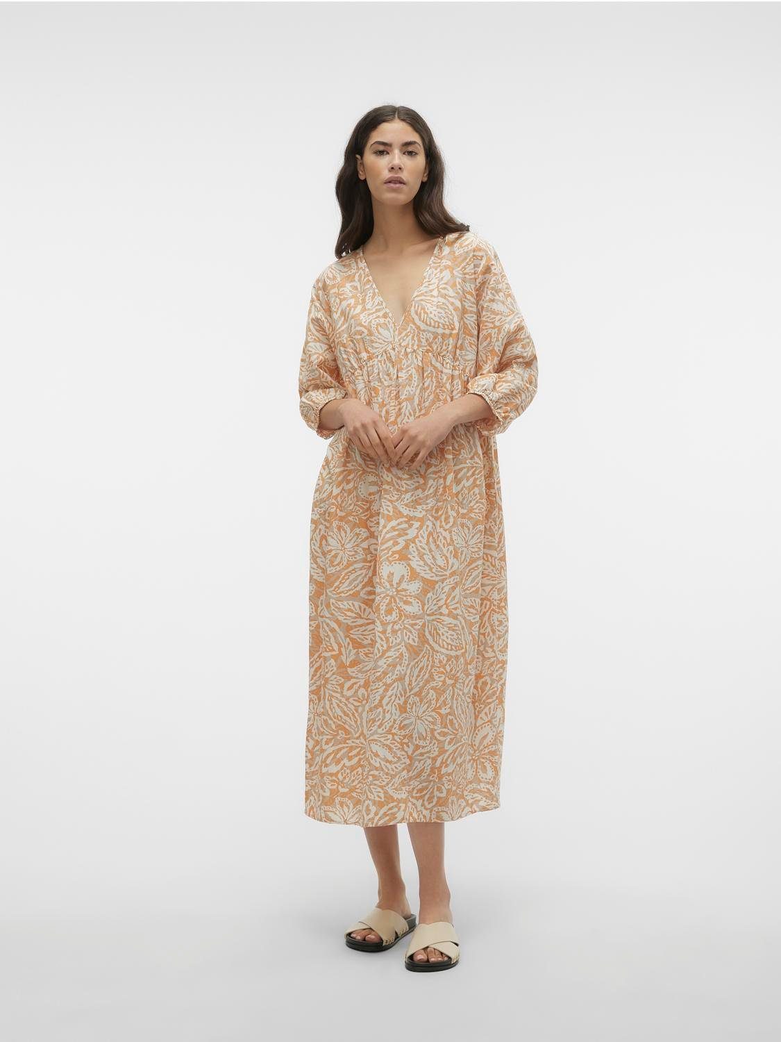 Vero Moda Zomerjurk VMNETHE 3/4 7/8 DRESS WVN