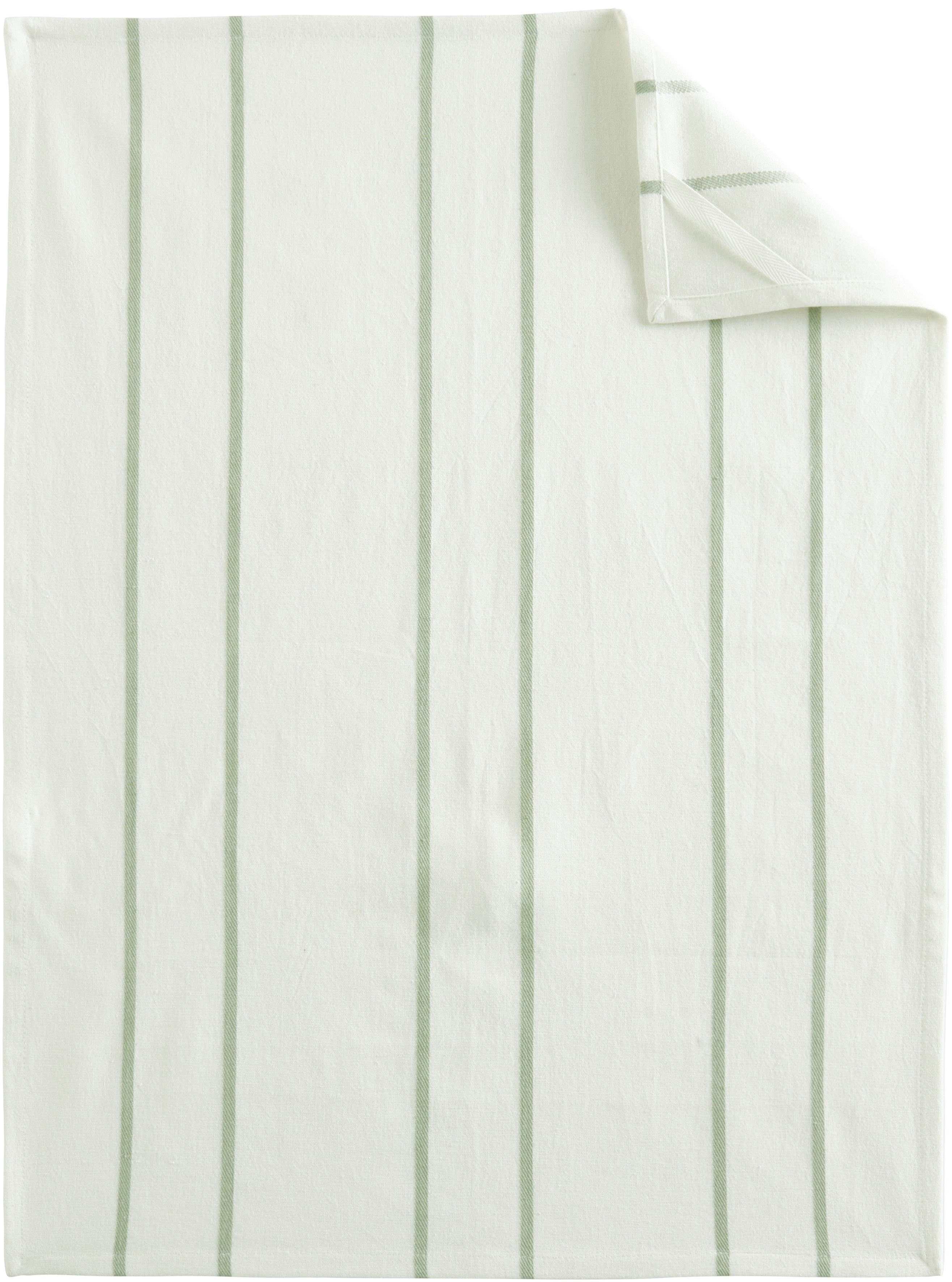 LeGer Home by Lena Gercke Theedoek Anisha, van 100% katoen in twee verschillende kleuren, afmetingen per doek ca. 50 x 70 cm (set, 10-delig)