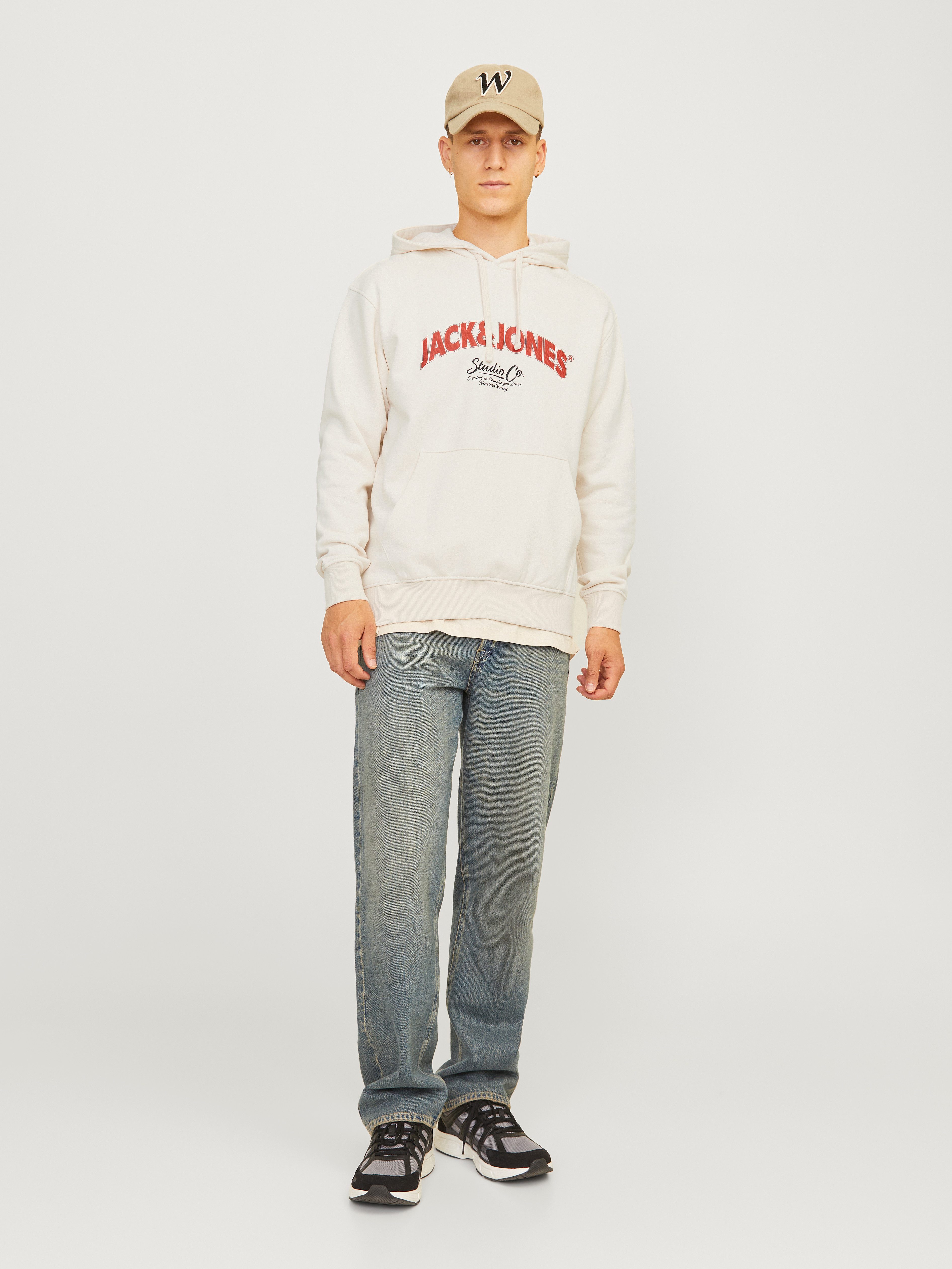 Jack & Jones Hoodie JORBRONX ARCH BIG SWEAT HOOD