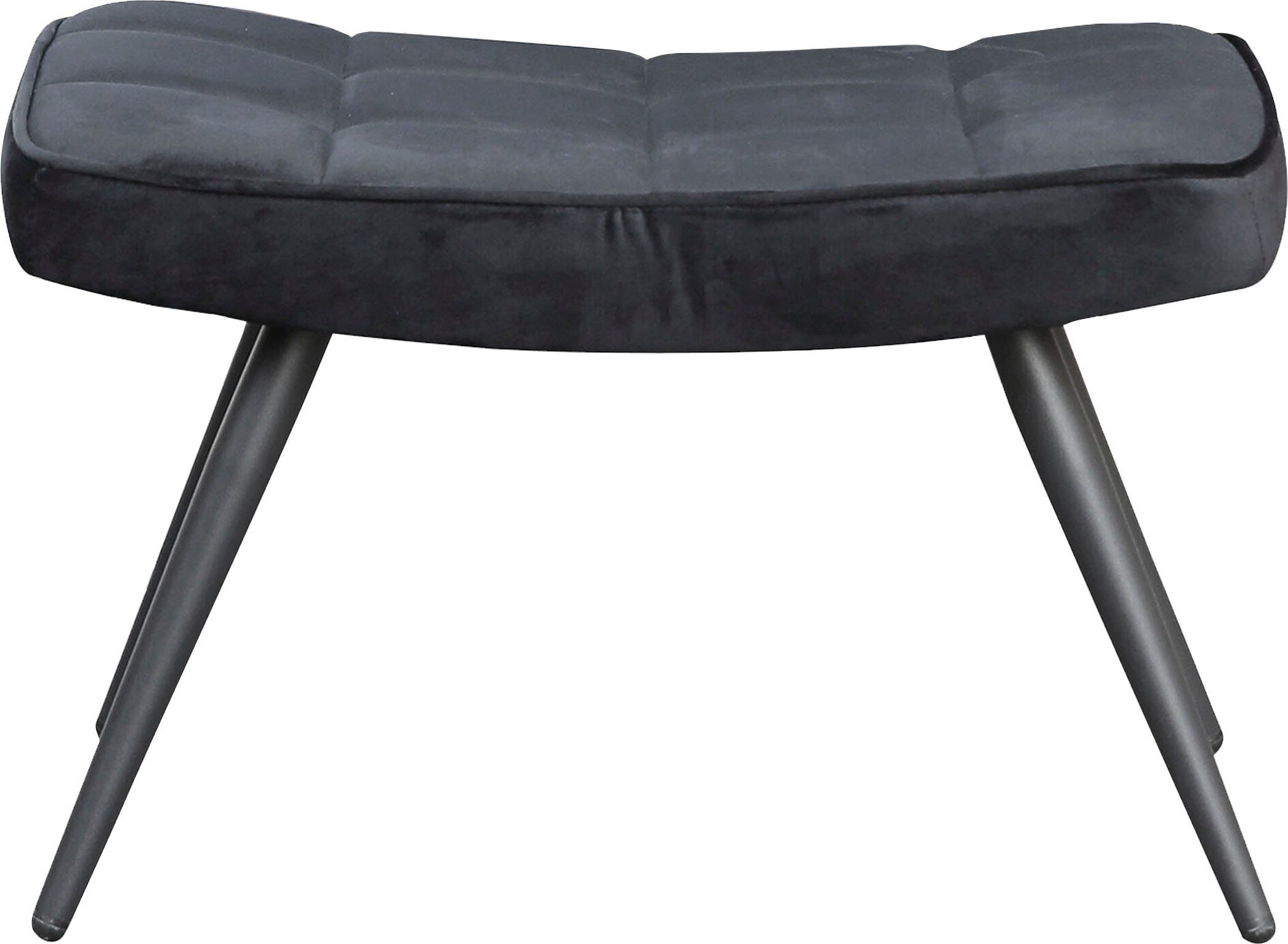 byLIVING Fauteuil Uta naar keuze met of zonder hocker, in cord, fluweel of weefstof (1 stuk)