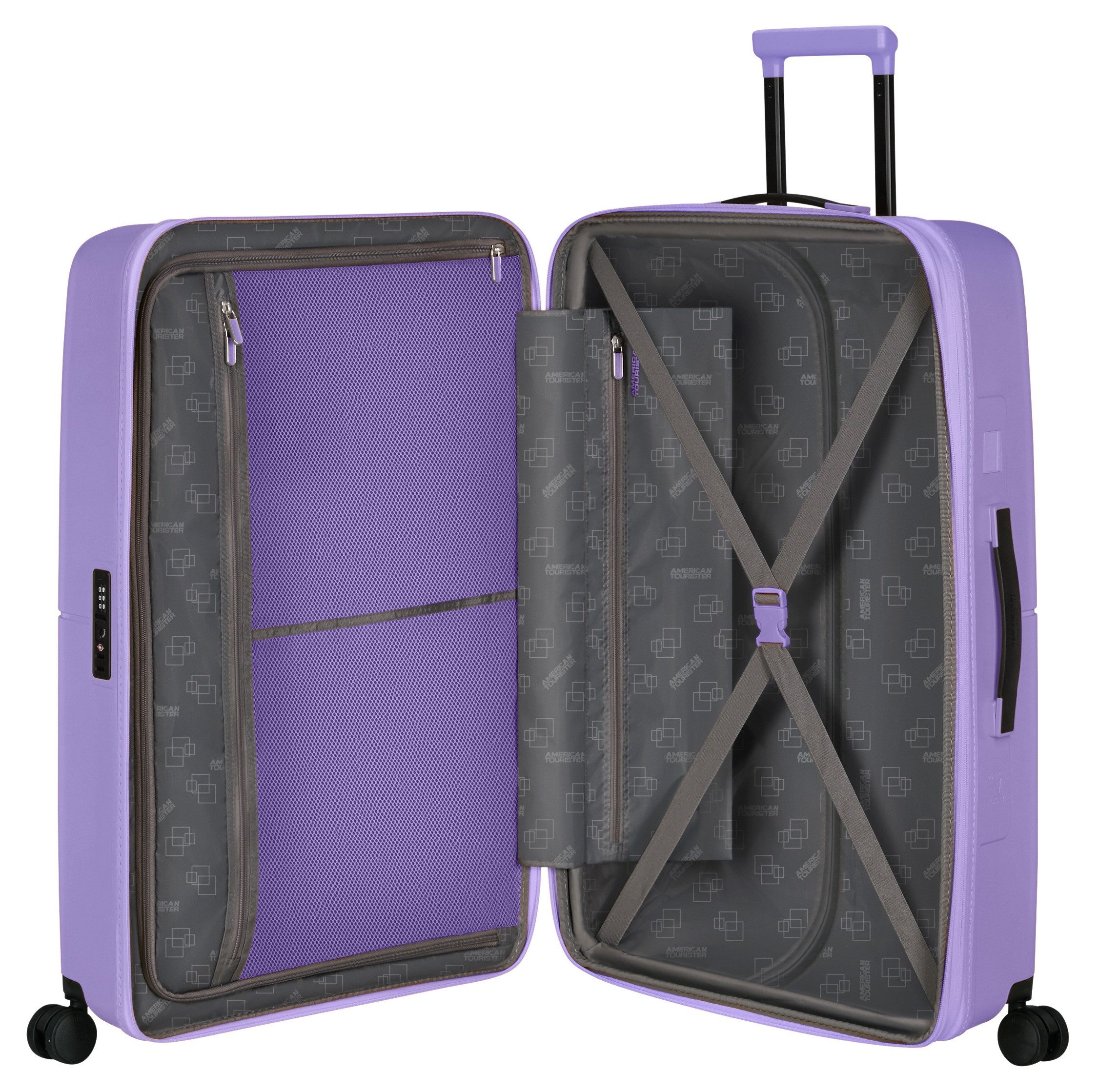 American Tourister® Hardshell-trolley DASHPOP 77 Grote koffer reisbagage TSA-cijfer slot incheckbagage