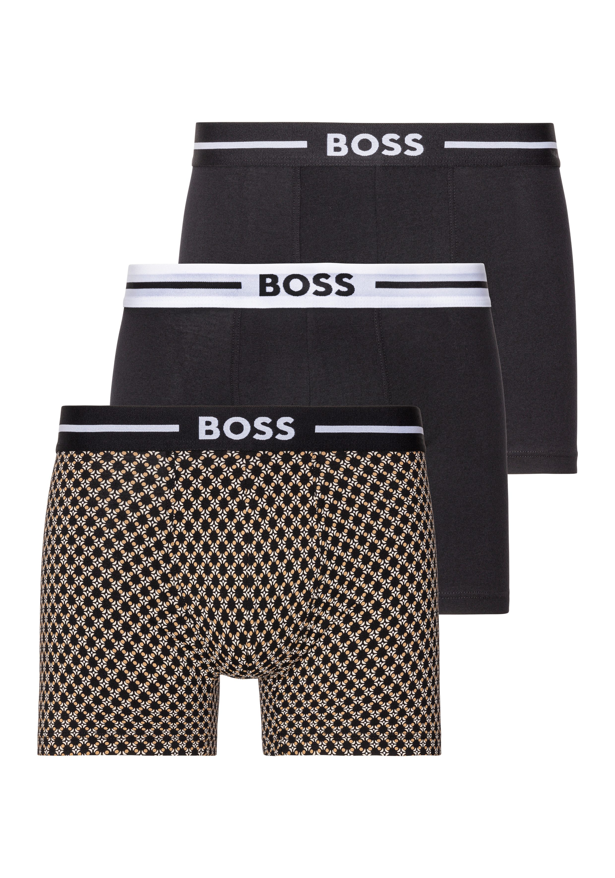 BOSS Boxershort BoxerBr 3P Bol (set, 3 stuks)