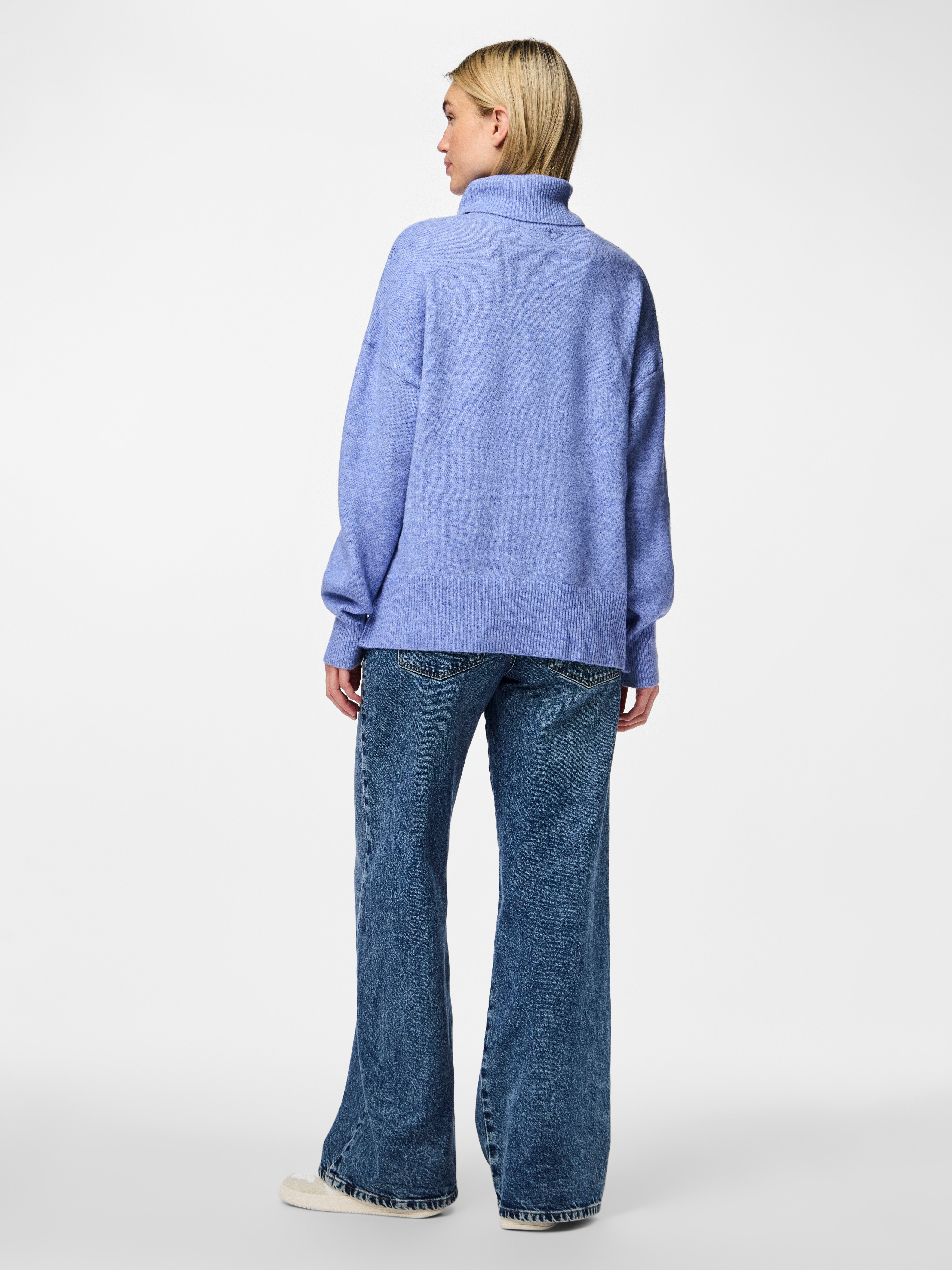 pieces Coltrui PCMALOU LS ROLLNECK KNIT NOOS BC