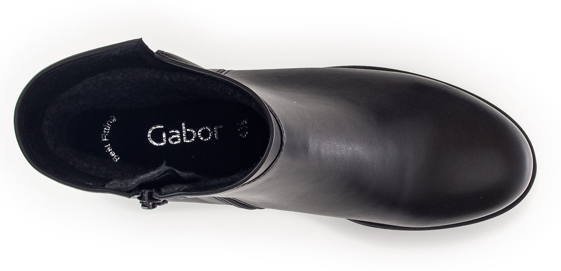 Gabor Laarsjes hakken, winterlaarzen, chunky-boots met binnenrits