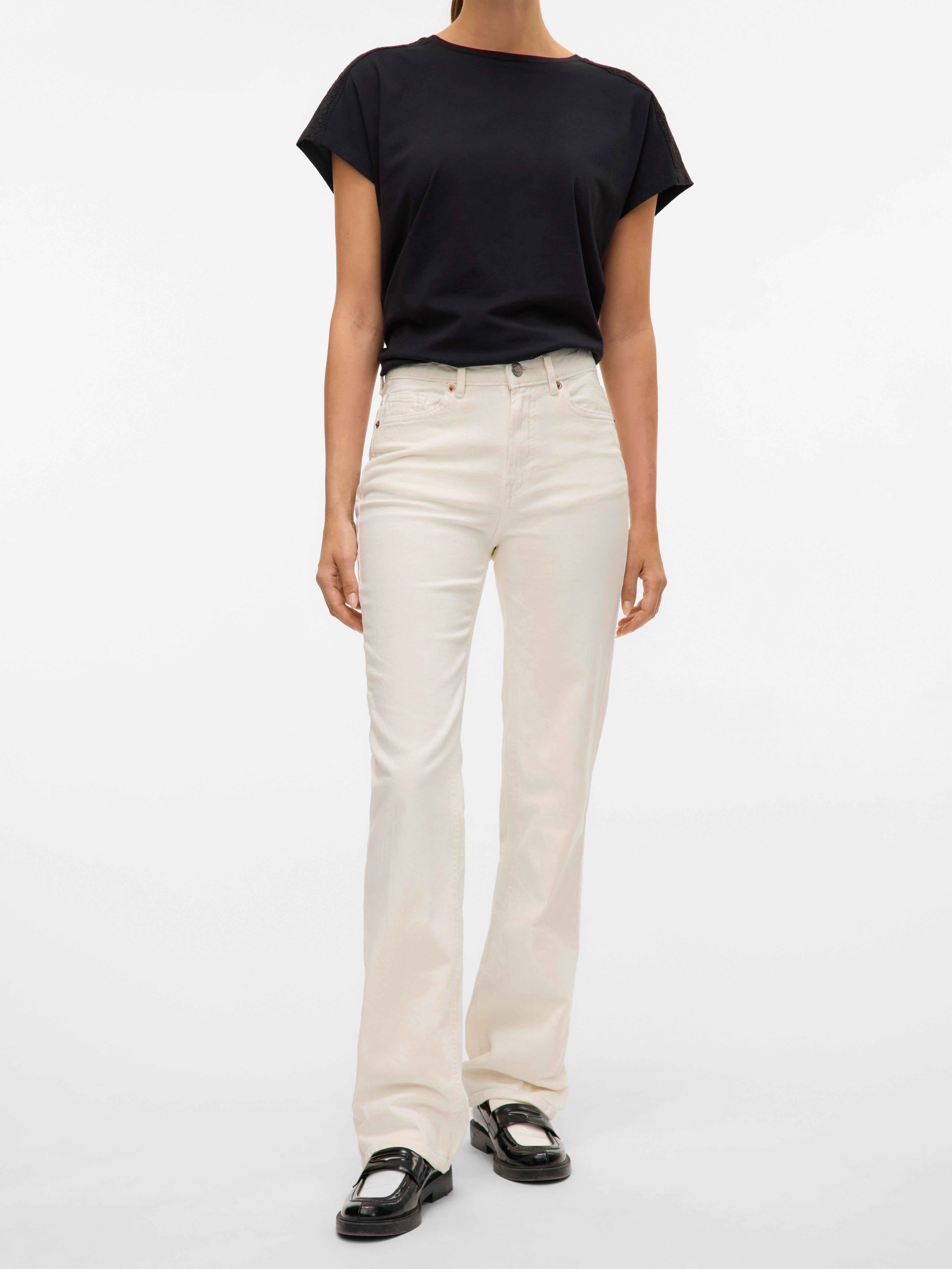 Vero Moda Straight jeans VMTESSA HR STRAIGHT JEANS COLOR GA NOOS