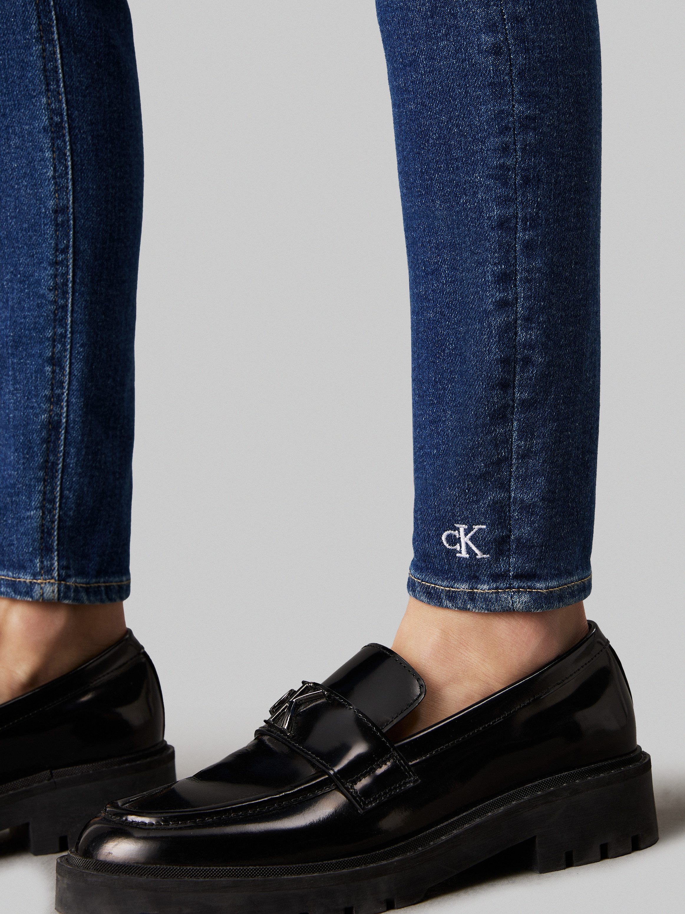 Calvin Klein Skinny fit jeans HIGH RISE SUPER SKINNY ANKLE