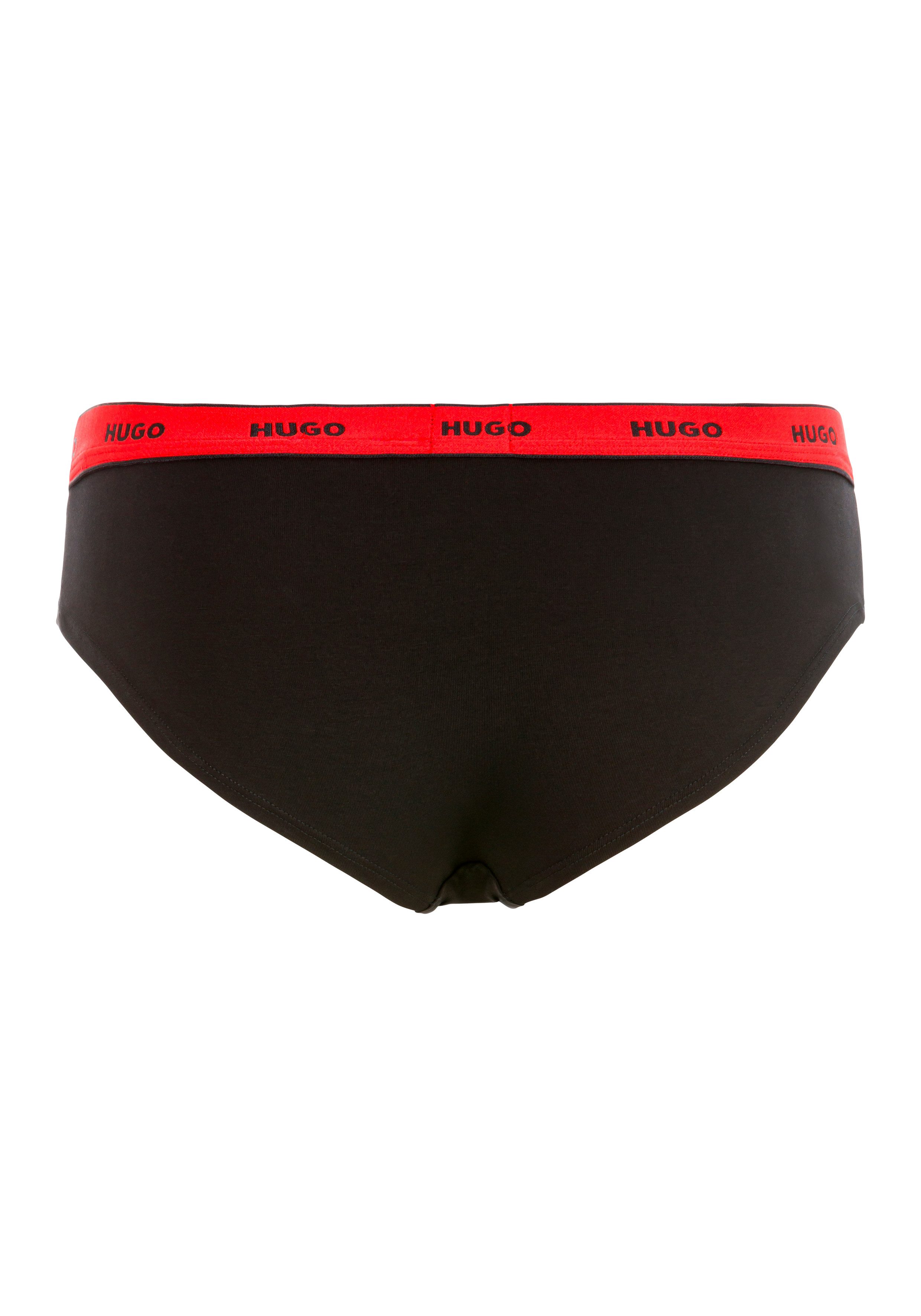 HUGO underwear Slip BRIEF STRIPE PYP 10 met boss opdruk op de tailleband