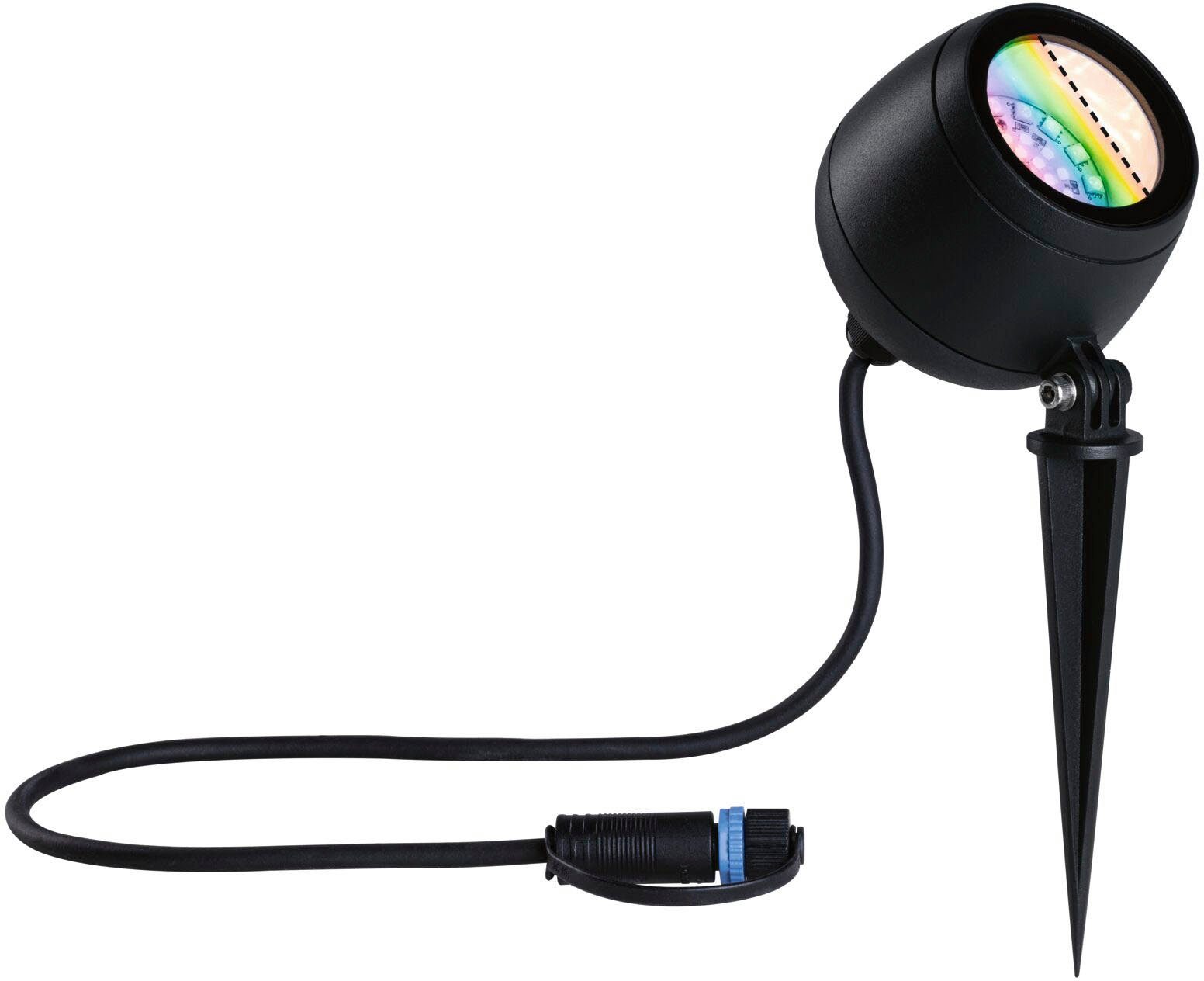 Paulmann Led-tuinverlichting Buiten Plug & Shine Spot Kikolo RGBW ZigBee (1 stuk)