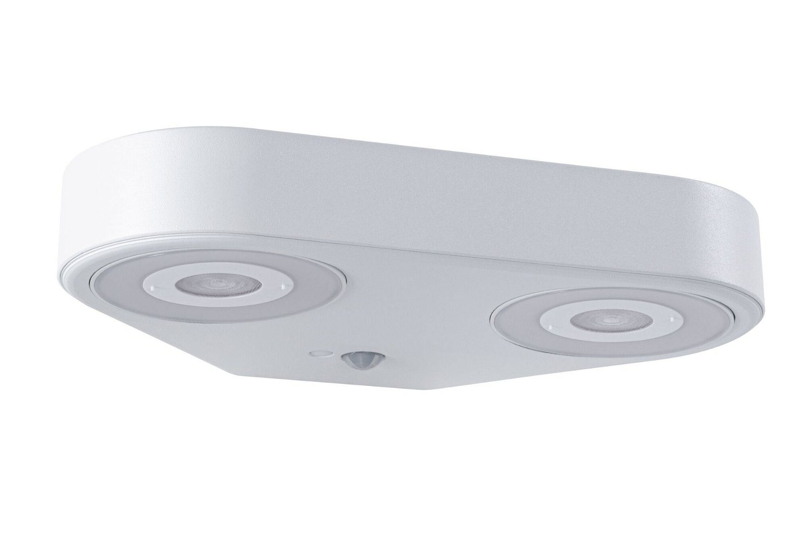 Paulmann Led-wandlamp voor buiten Silma IP44 280x176mm 3000K 2x5,5 / 2x0,7W 2x600lm 230V Aluminium (1 stuk)