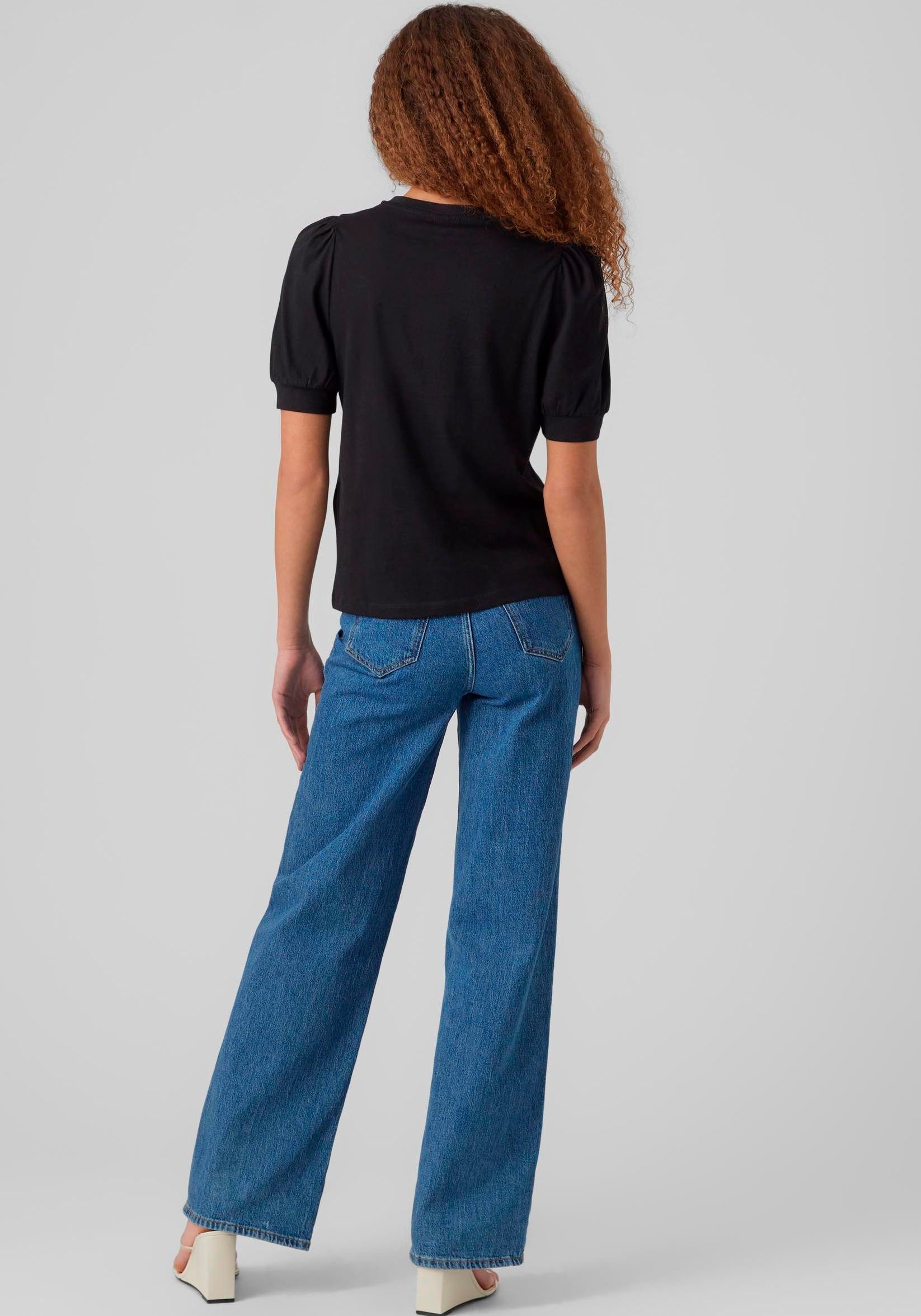 Vero Moda T-shirt VMKERRY 2/4 O-NECK TOP VMA JRS NOOS