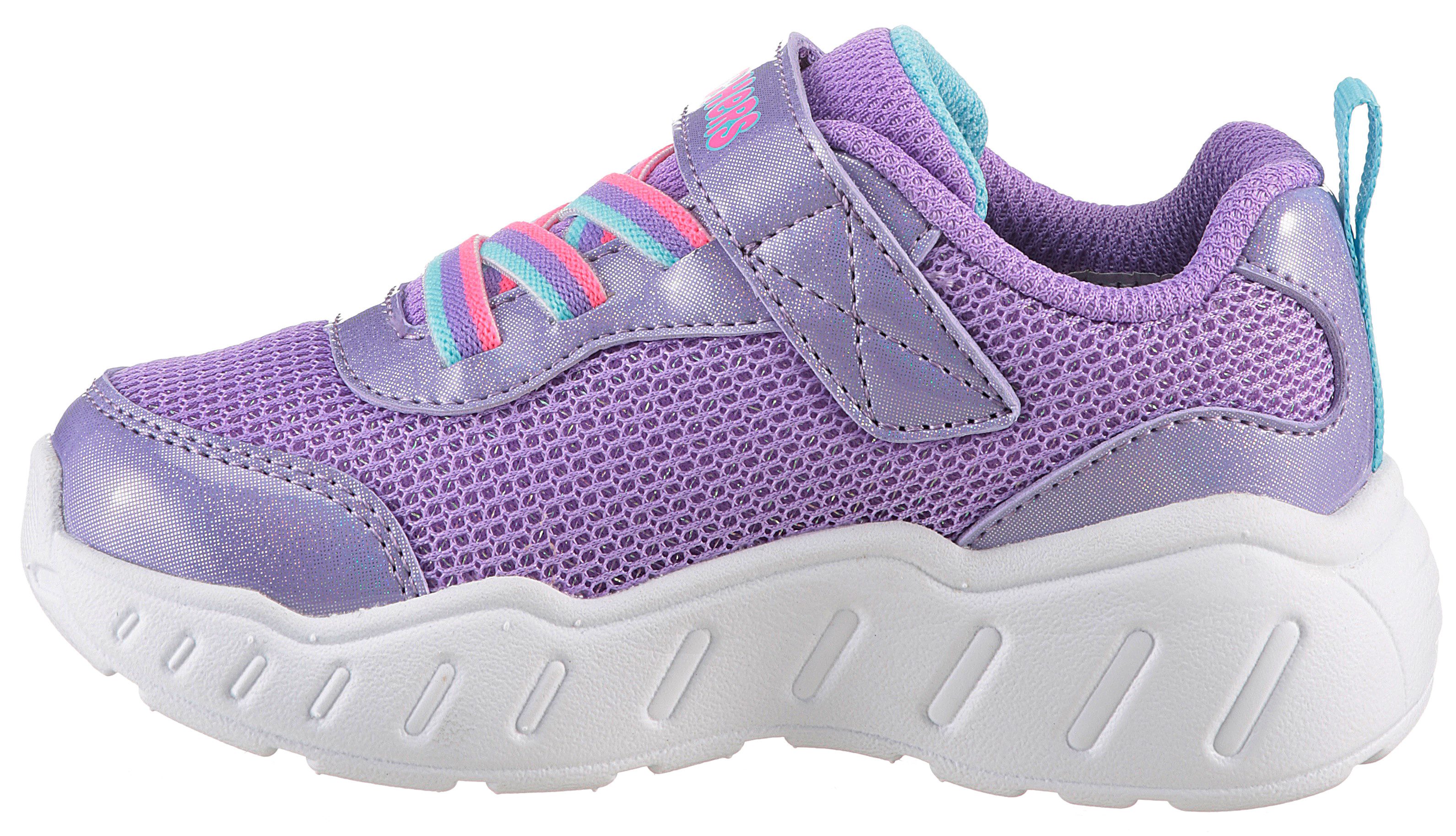 Skechers Babyschoentjes PLAY SCENE-FUN SQUAD , sneaker versierd met kleurrijke motieven, maat sjabloon te downloaden