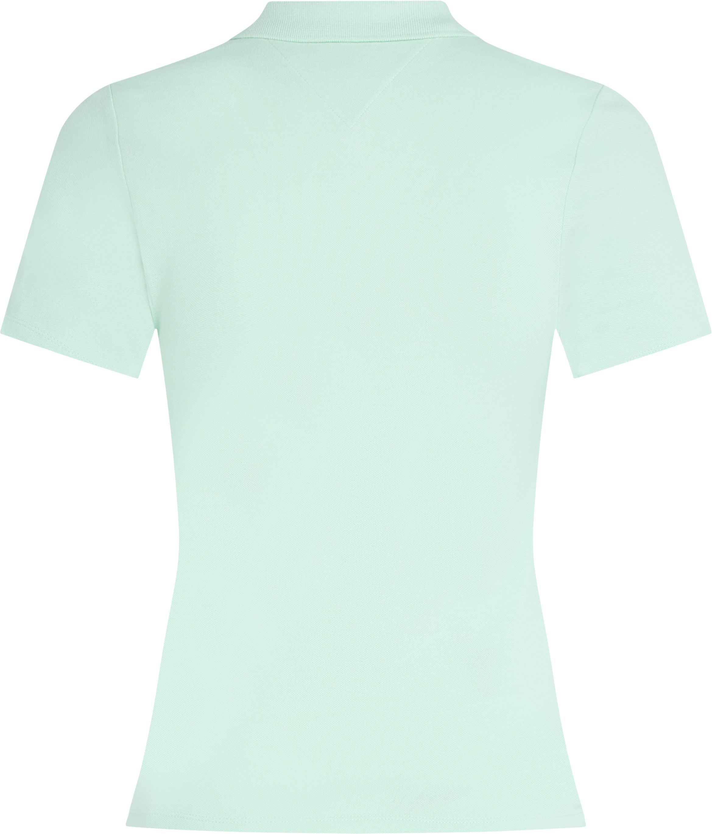 Tommy Hilfiger Poloshirt 1985 Slim Fit Pique Premium met logo-borduursel, met zijsplitten