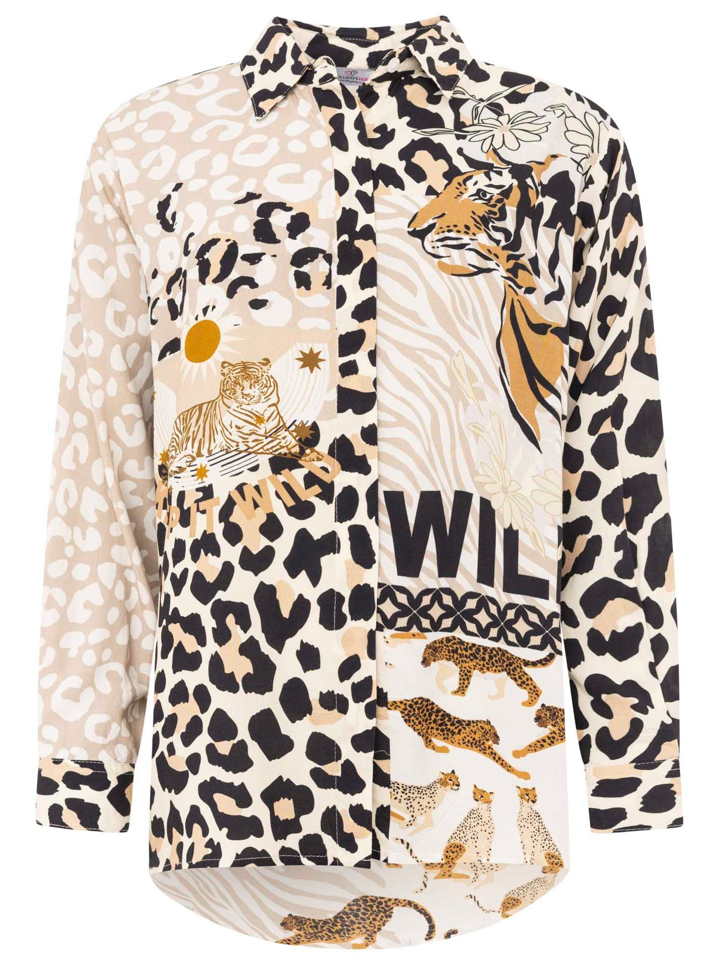 Zwillingsherz Shirtblouse Leo Love
