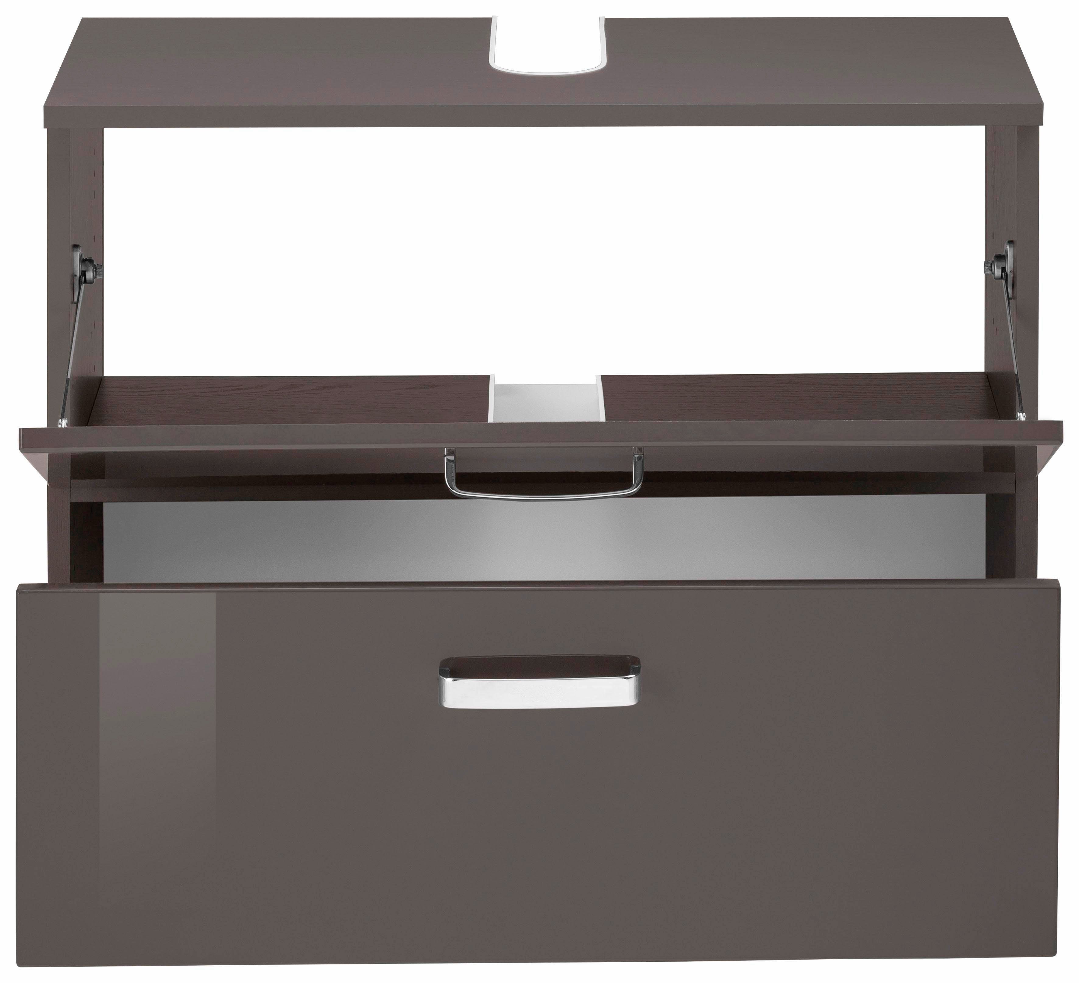 welltime Wastafelonderkast Ravenna Breedte 70 cm, deuren met demper