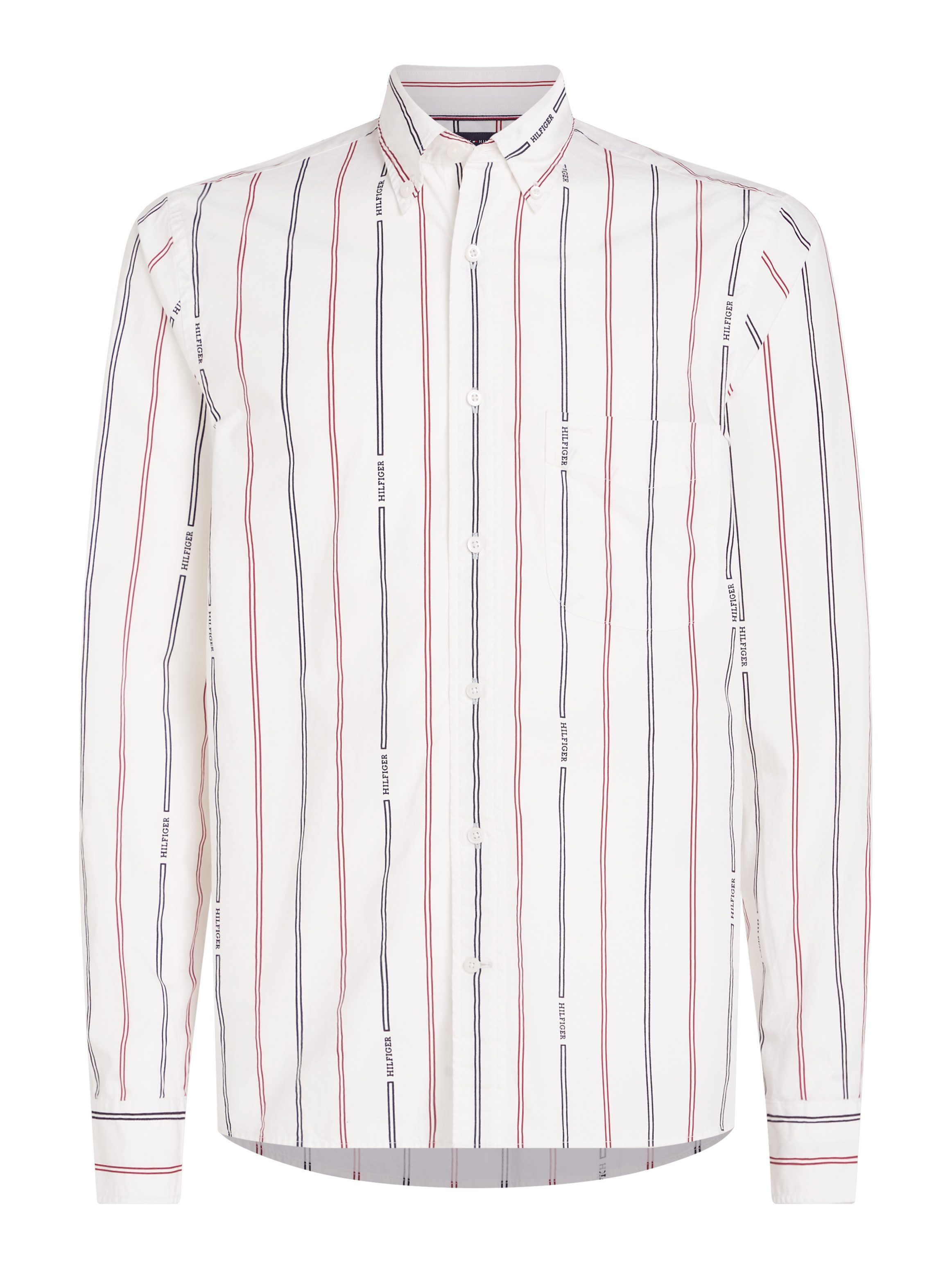 Tommy Hilfiger Overhemd met lange mouwen HILFIGER DOUBLE STP RF SHIRT