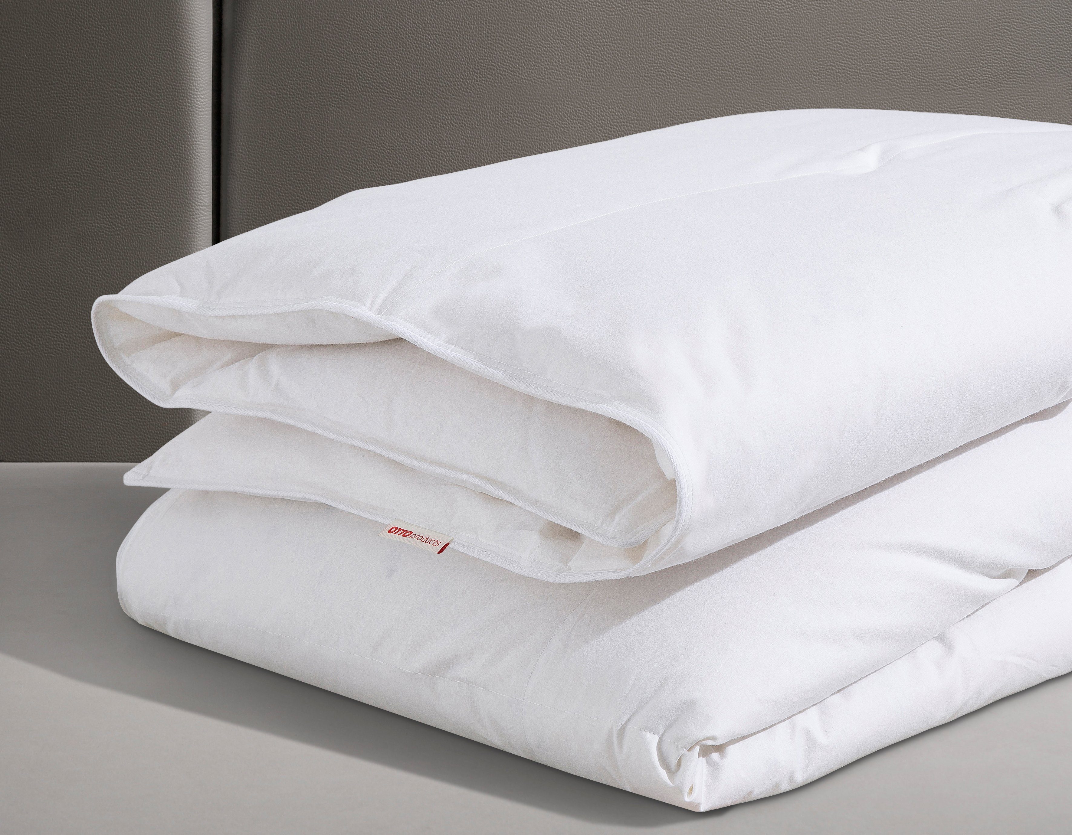 OTTO products Donzen dekbed + veren kussen Jannika plasticvrije verpakking! (voordeelset)
