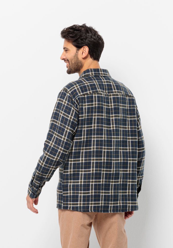 Jack Wolfskin Flanellen overhemd MORGENLUFT SHIRT M