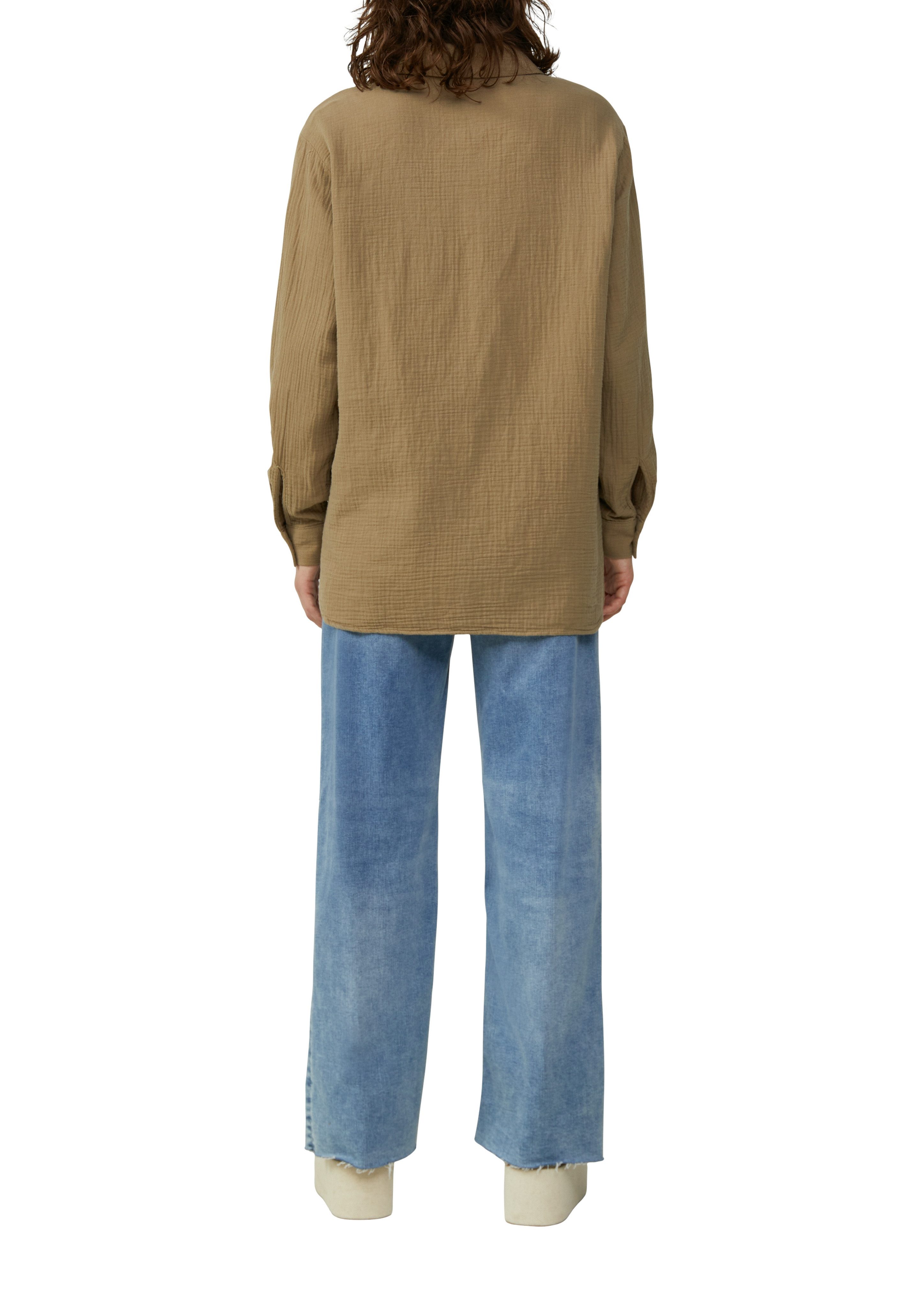 Q/S designed by Overhemdblouse van luchtige mousseline kwaliteit