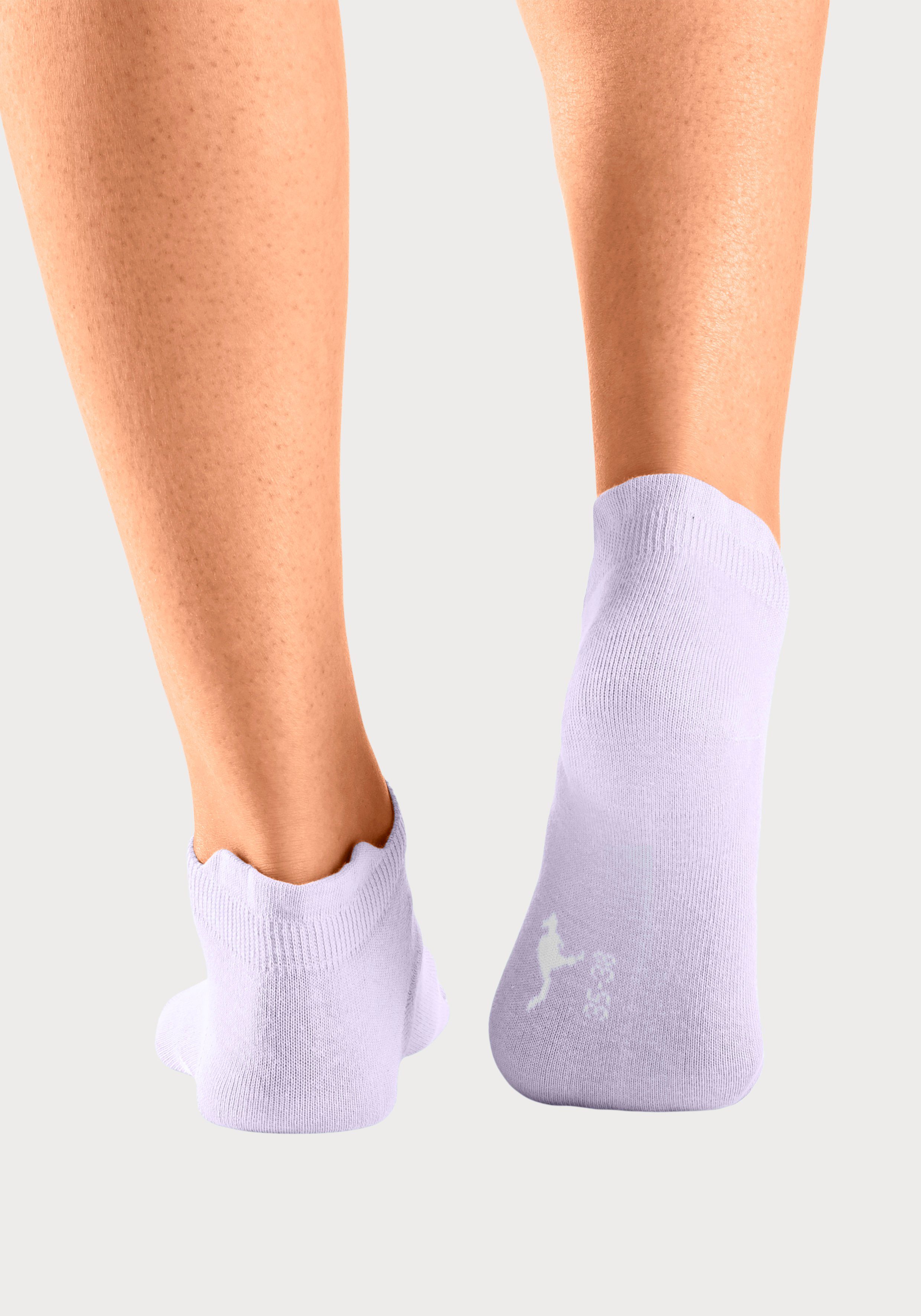 KangaROOS Sneakersokken met verhoogde boord (set 10 paar)