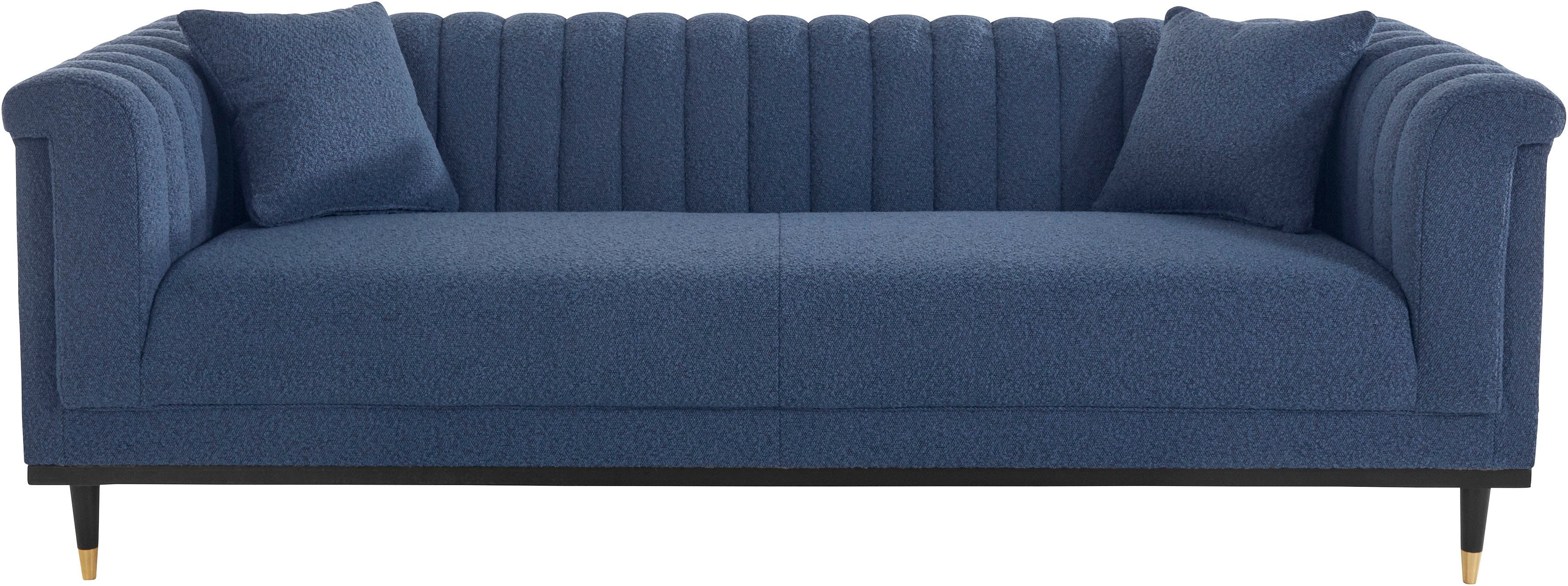 Guido Maria Kretschmer Home&Living 3-zitsbank Chamby New bouclé-structuurbekleding met stiksels bij de leuning