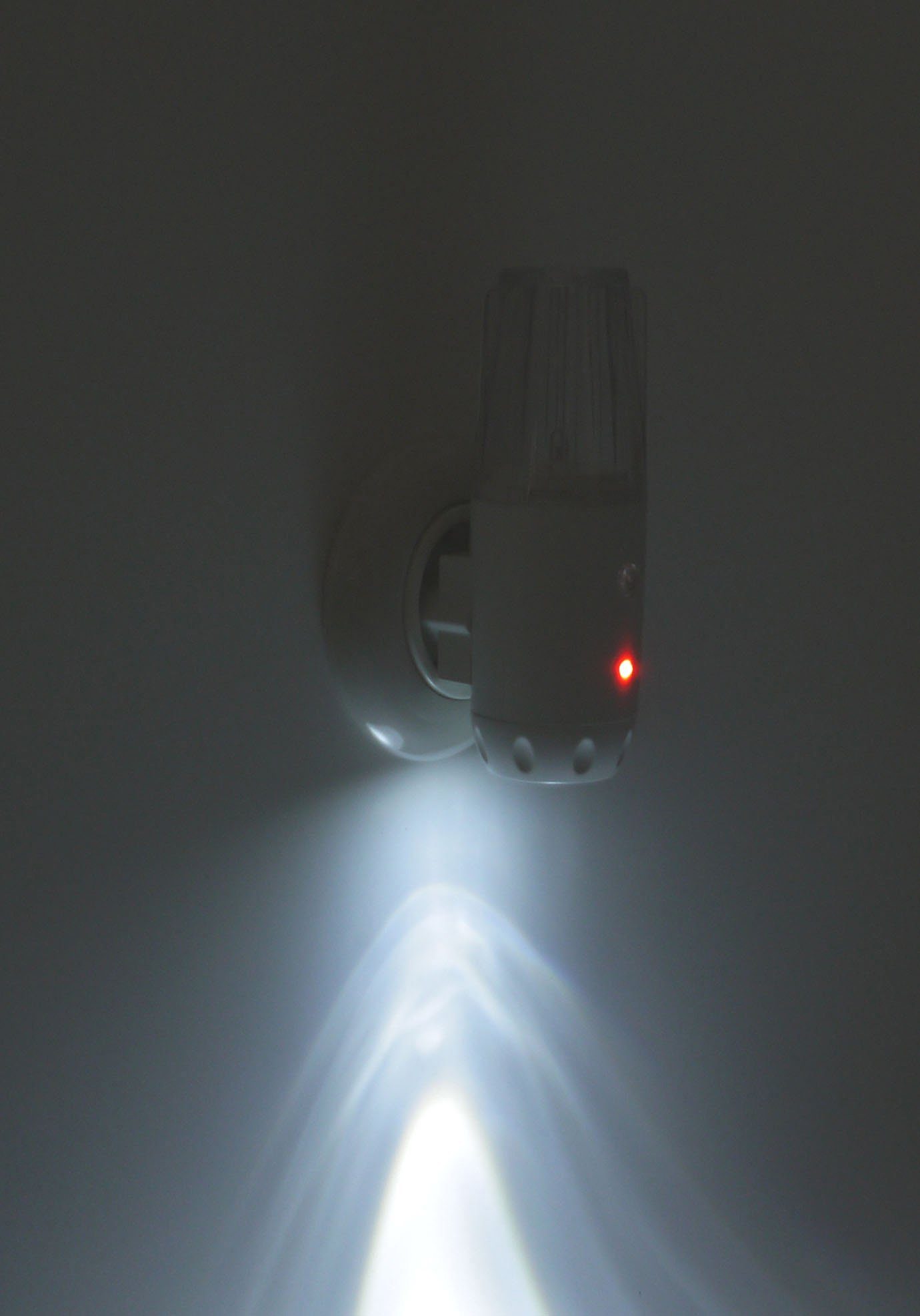 niermann Lednachtlampje Nachtlampjes Stekker- nachtlicht ovaal met schemersensor, set van 2 (1 stuk)