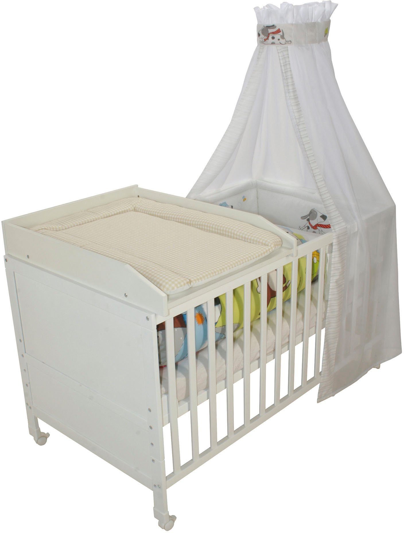 Roba® Verschoonplank Vichy, beige