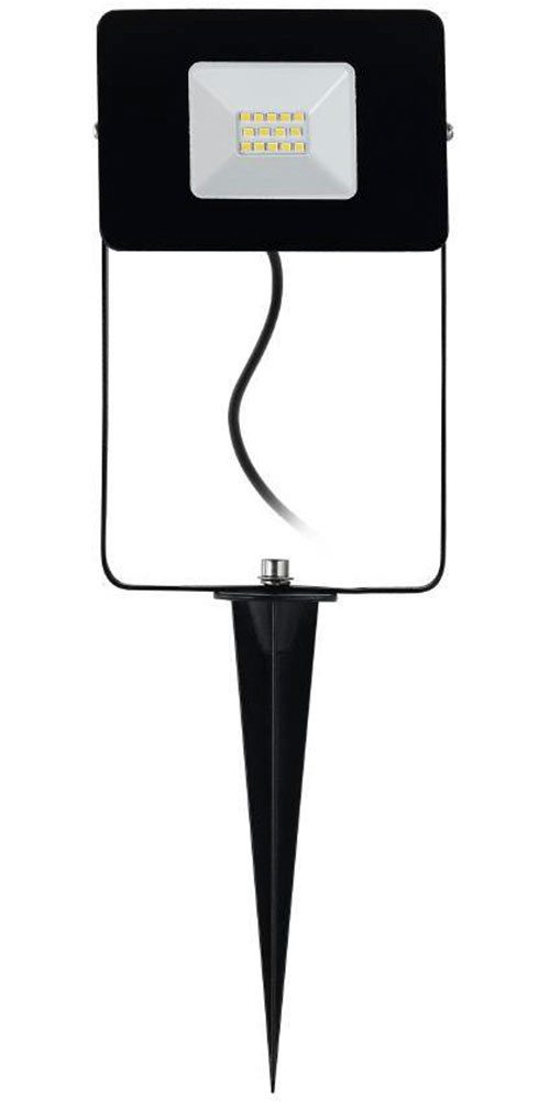EGLO Ledtuinspot FAEDO 4 buitenstraler, zwart, incl. grondpen, IP65, buitenverlichting (1 stuk)