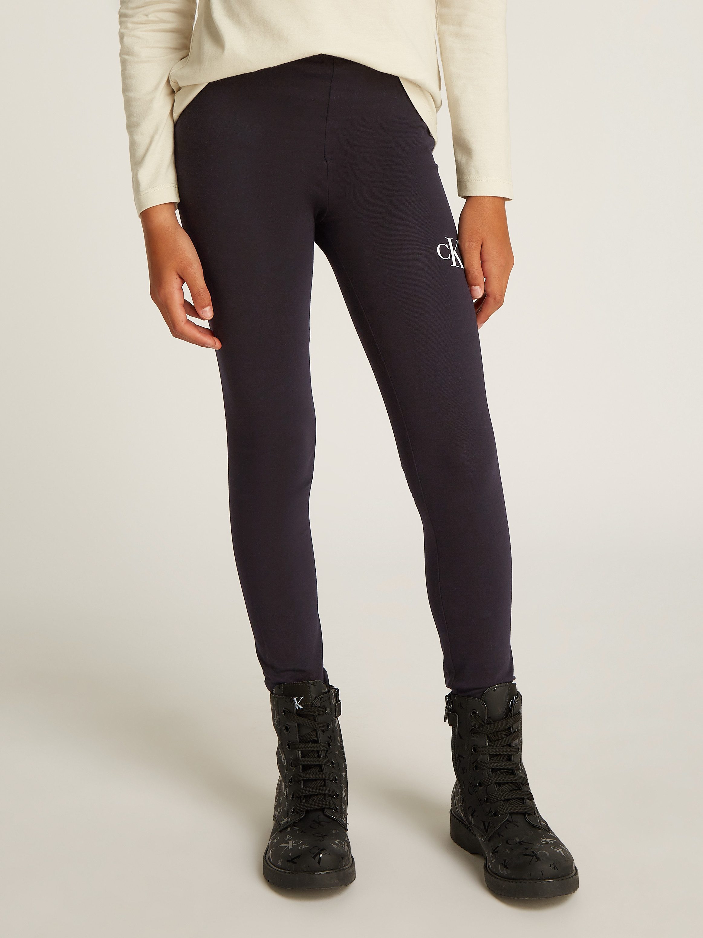 Calvin Klein Legging CK LOGO LEGGING voor kinderen tot 16 jaar