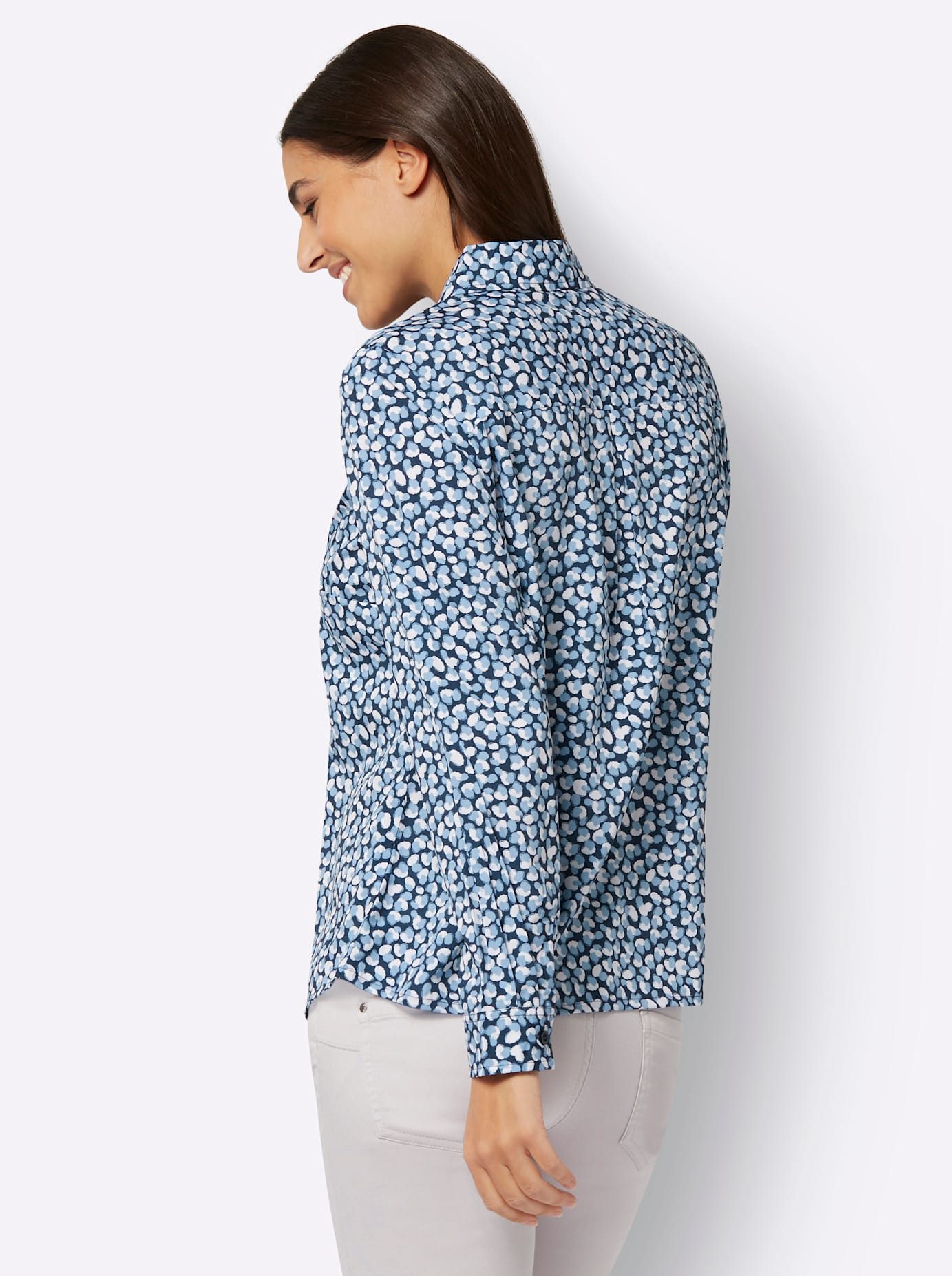 Classic Basics Blouse met lange mouwen