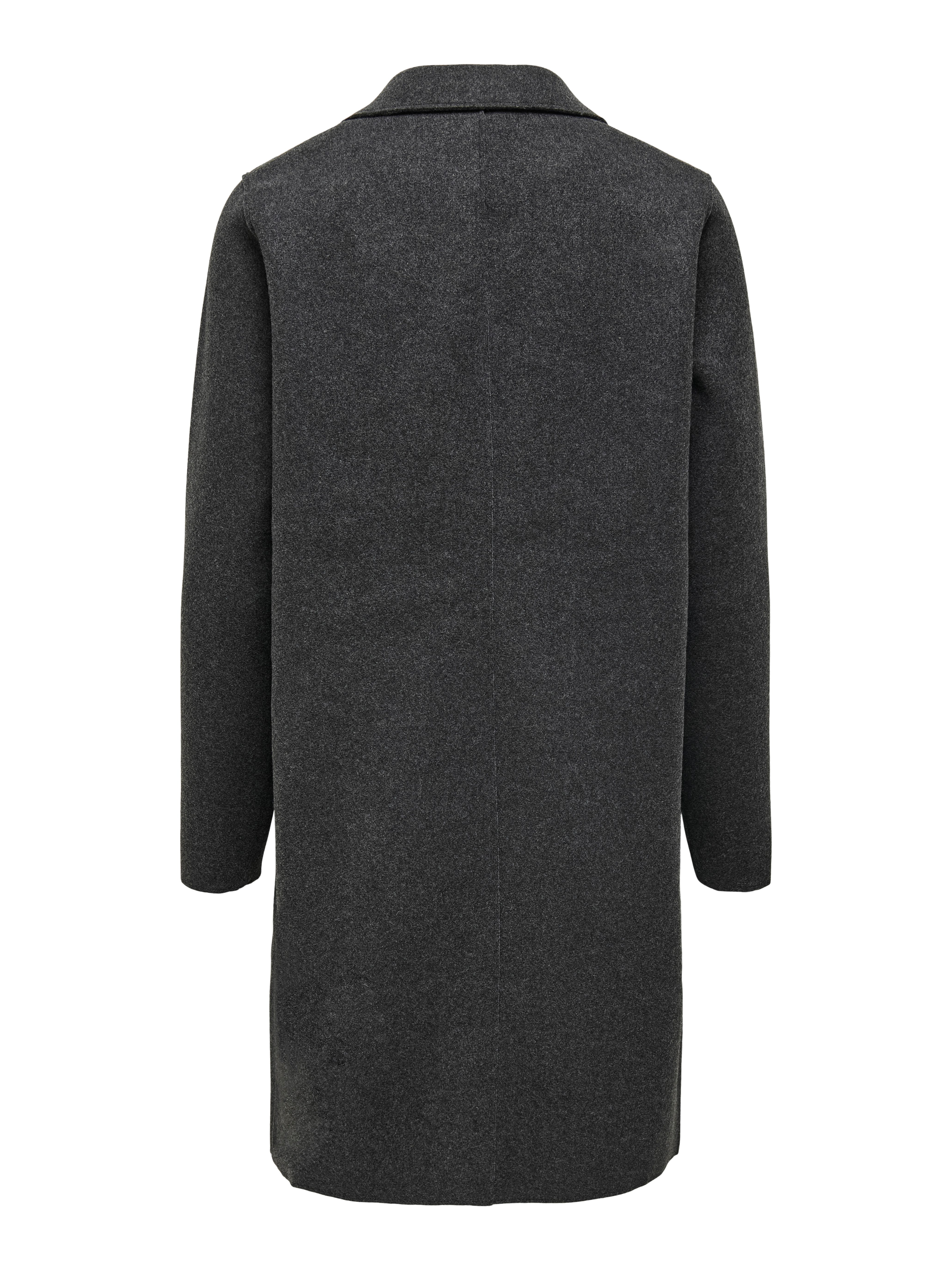 Only Lange jas ONLCARRIE BONDED COAT OTW NOOS