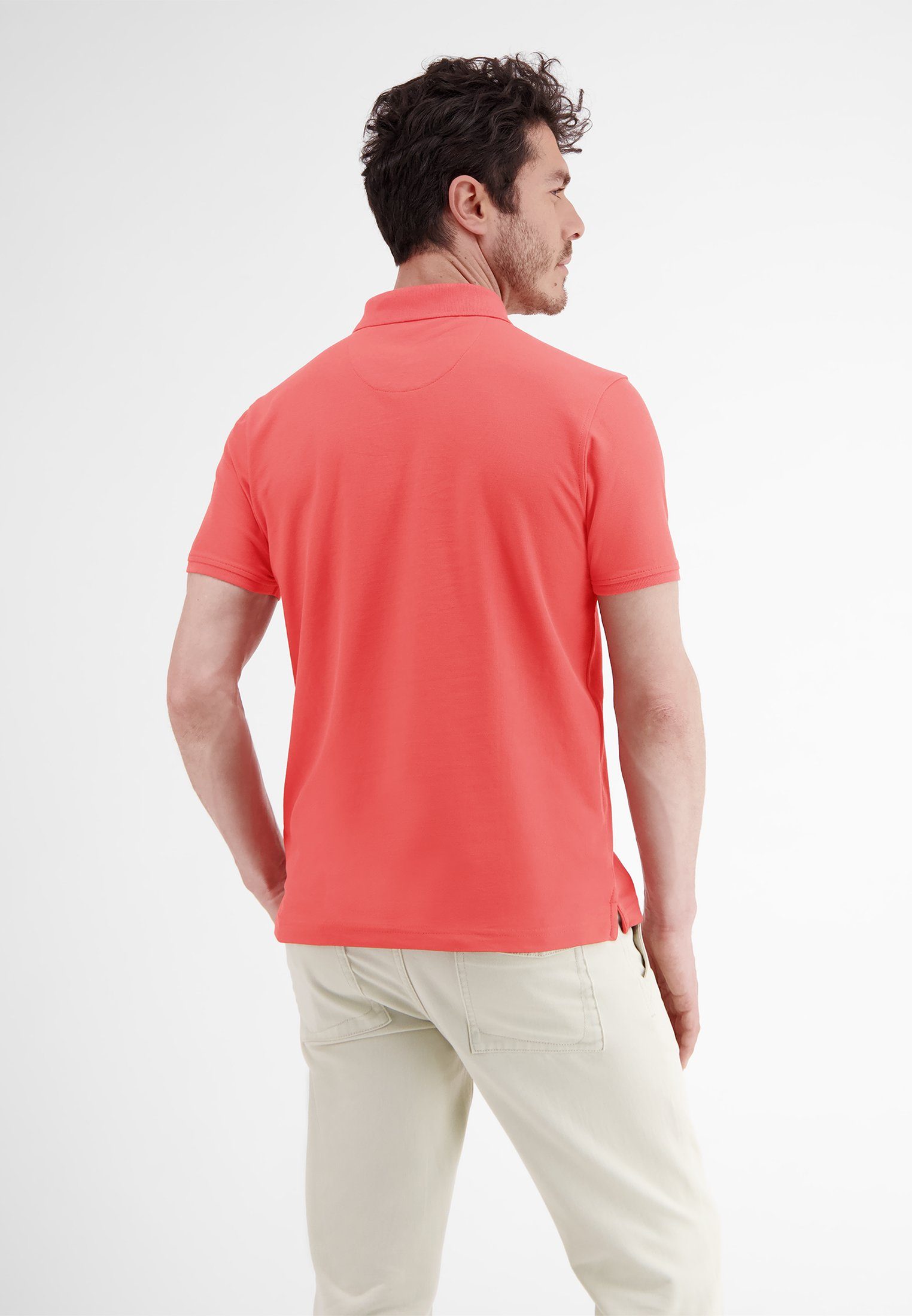 Lerros Poloshirt LERROS klassieke polostijl in *Cool & Dry* piquékwaliteit