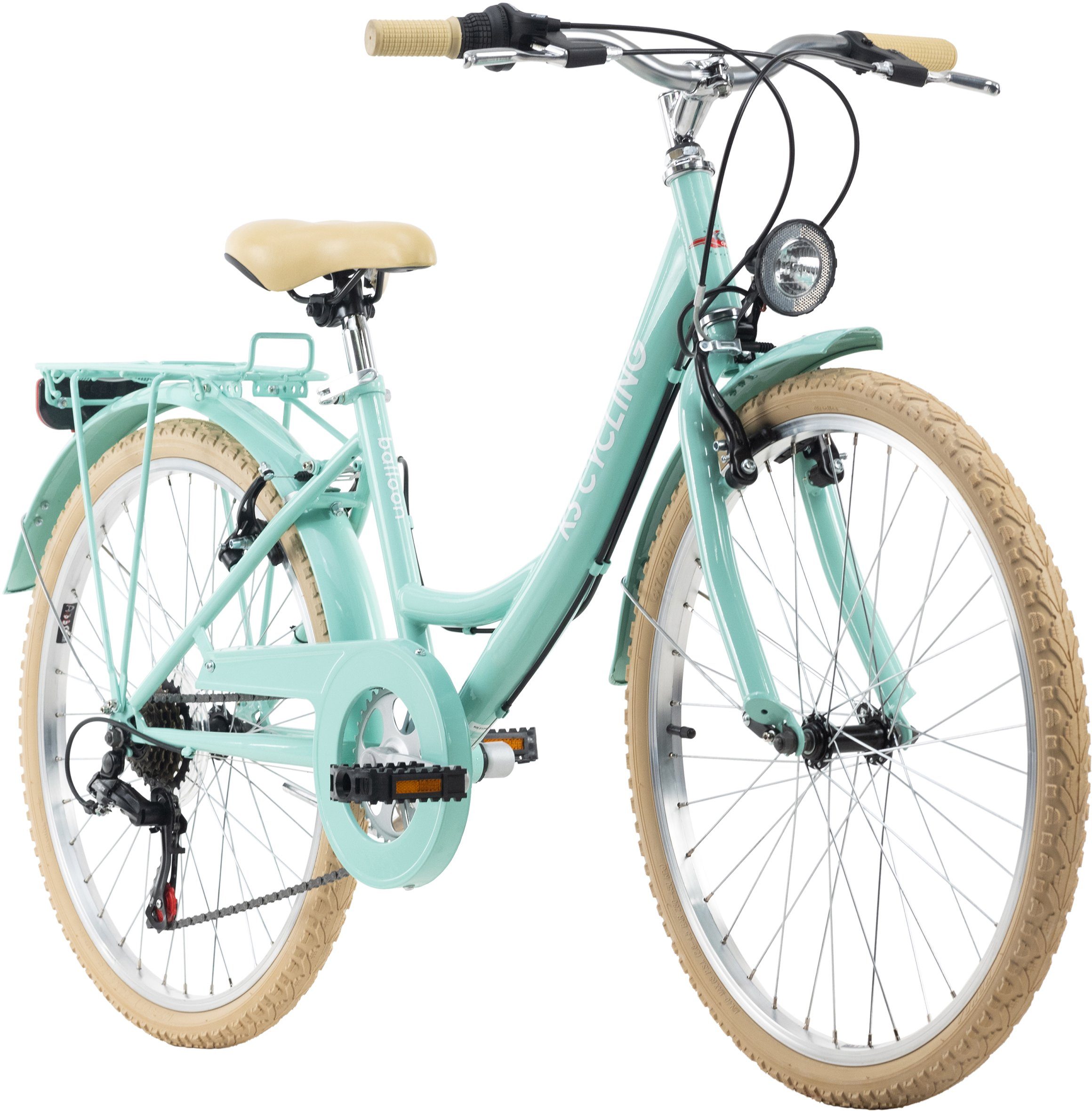 KS Cycling Tienerfiets BALLOON voor dames, kettingversnelling