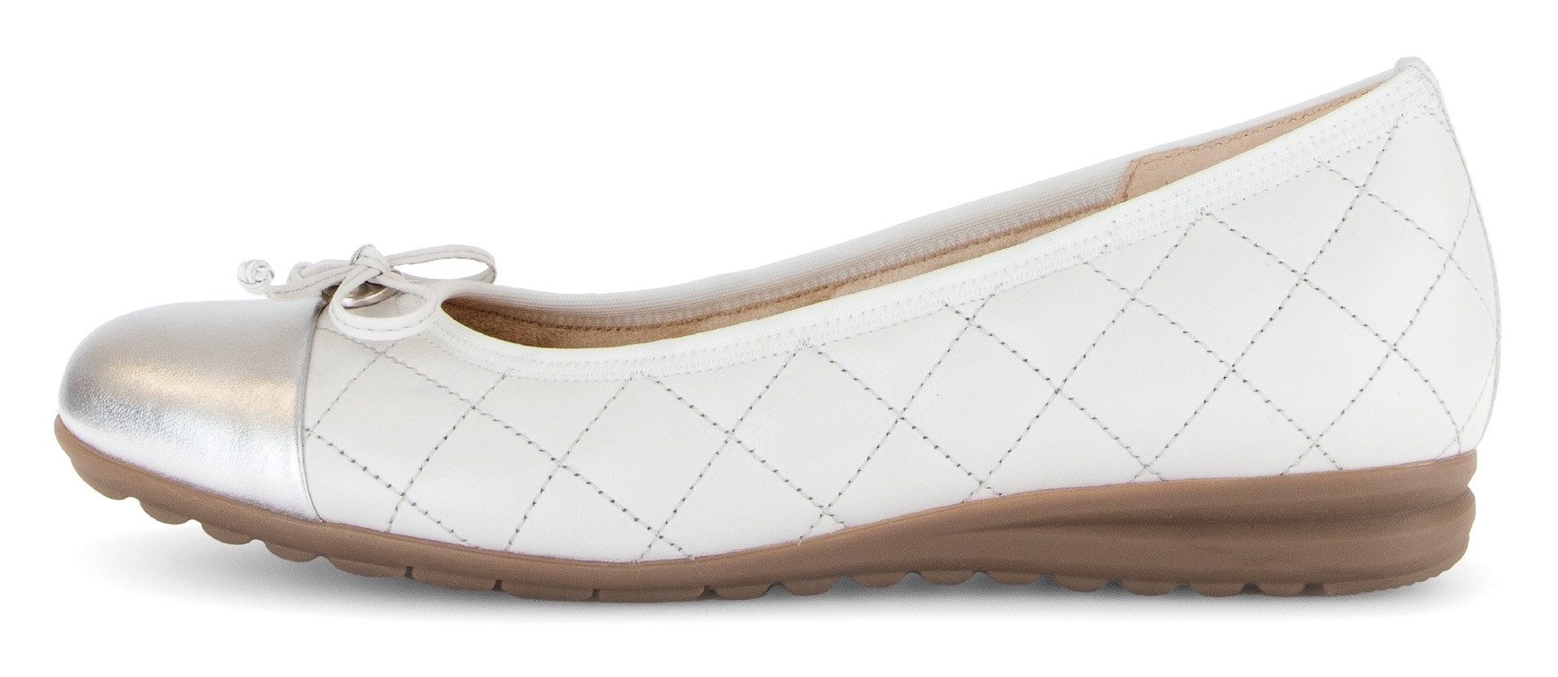 Gabor Ballerina's Florence lage schoen, instapschoen, businessschoen, sierstiksels, breedte g